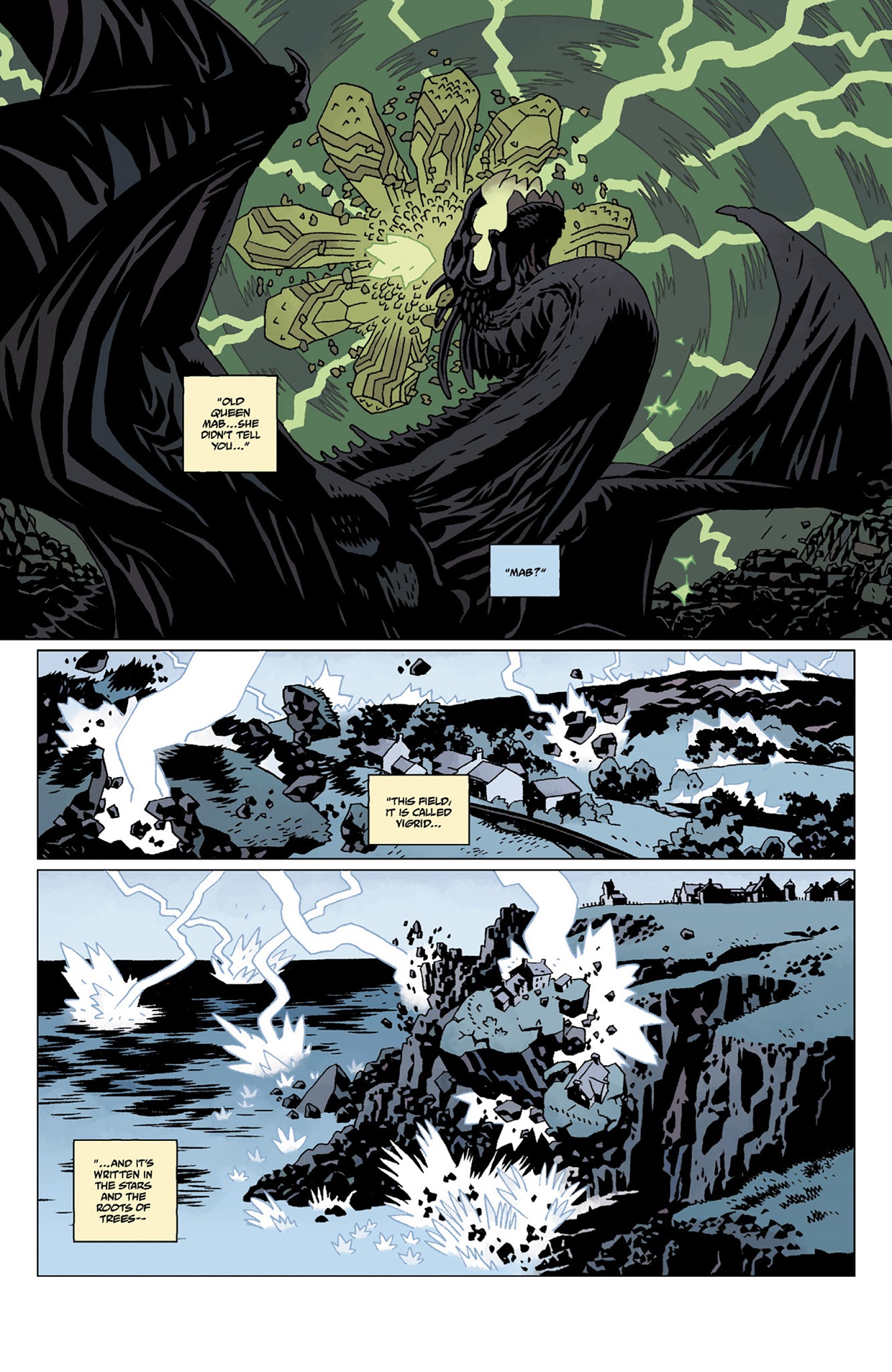 Read online Hellboy: The Storm And The Fury comic -  Issue # TPB - 145