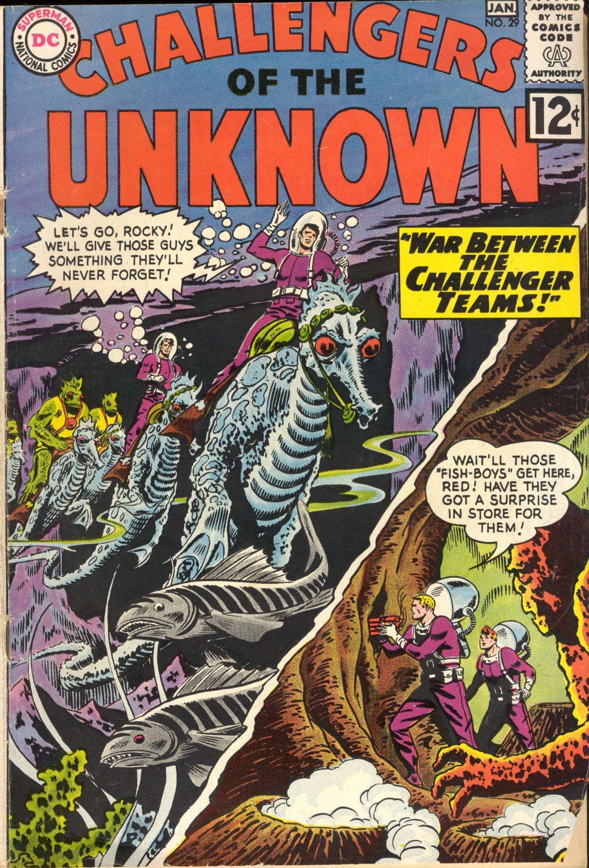 Challengers of the Unknown (1958) Issue #29 #29 - English 1