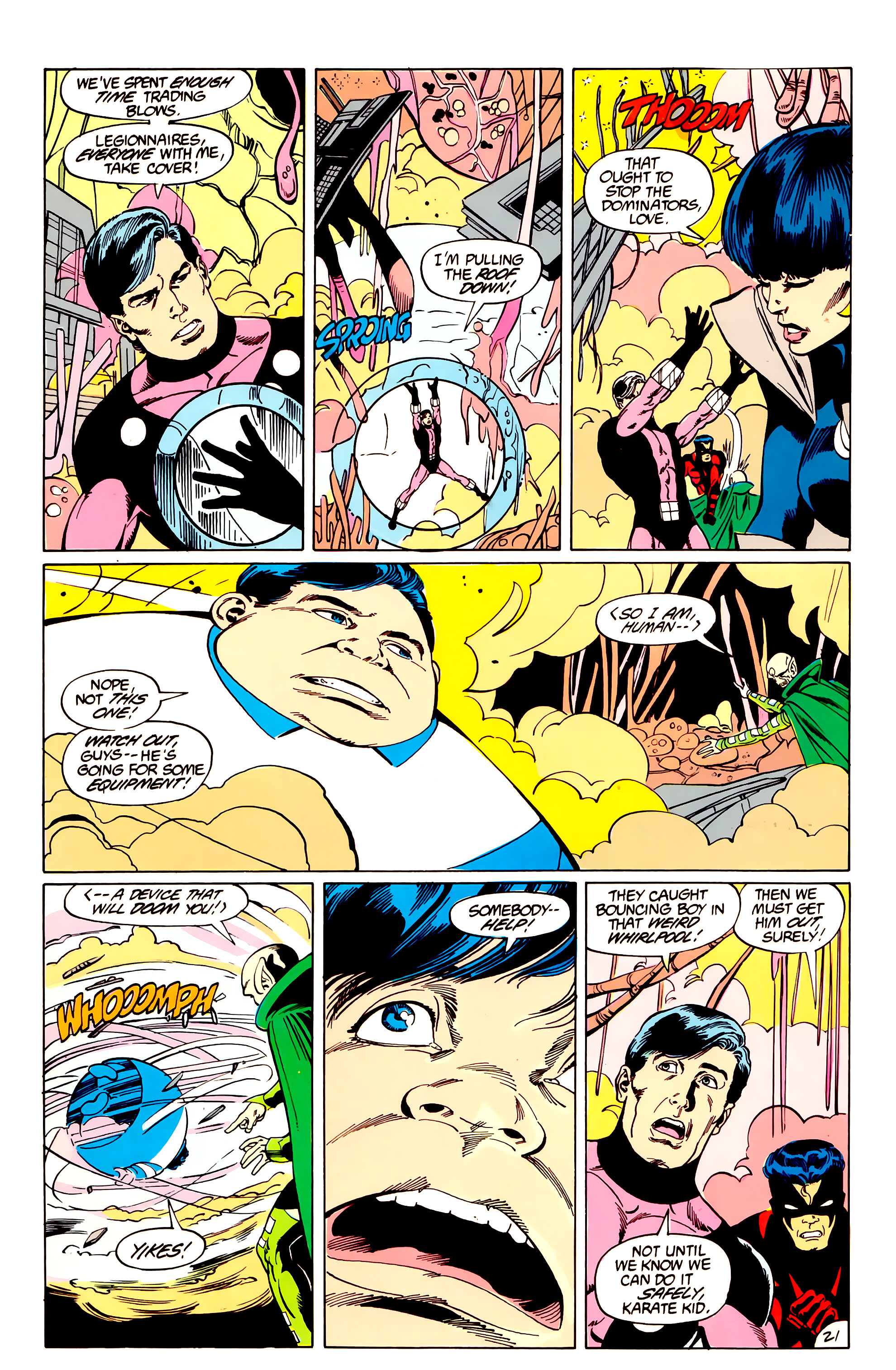 Read online Legion of Super-Heroes (1984) comic -  Issue # _Annual 3 - 22