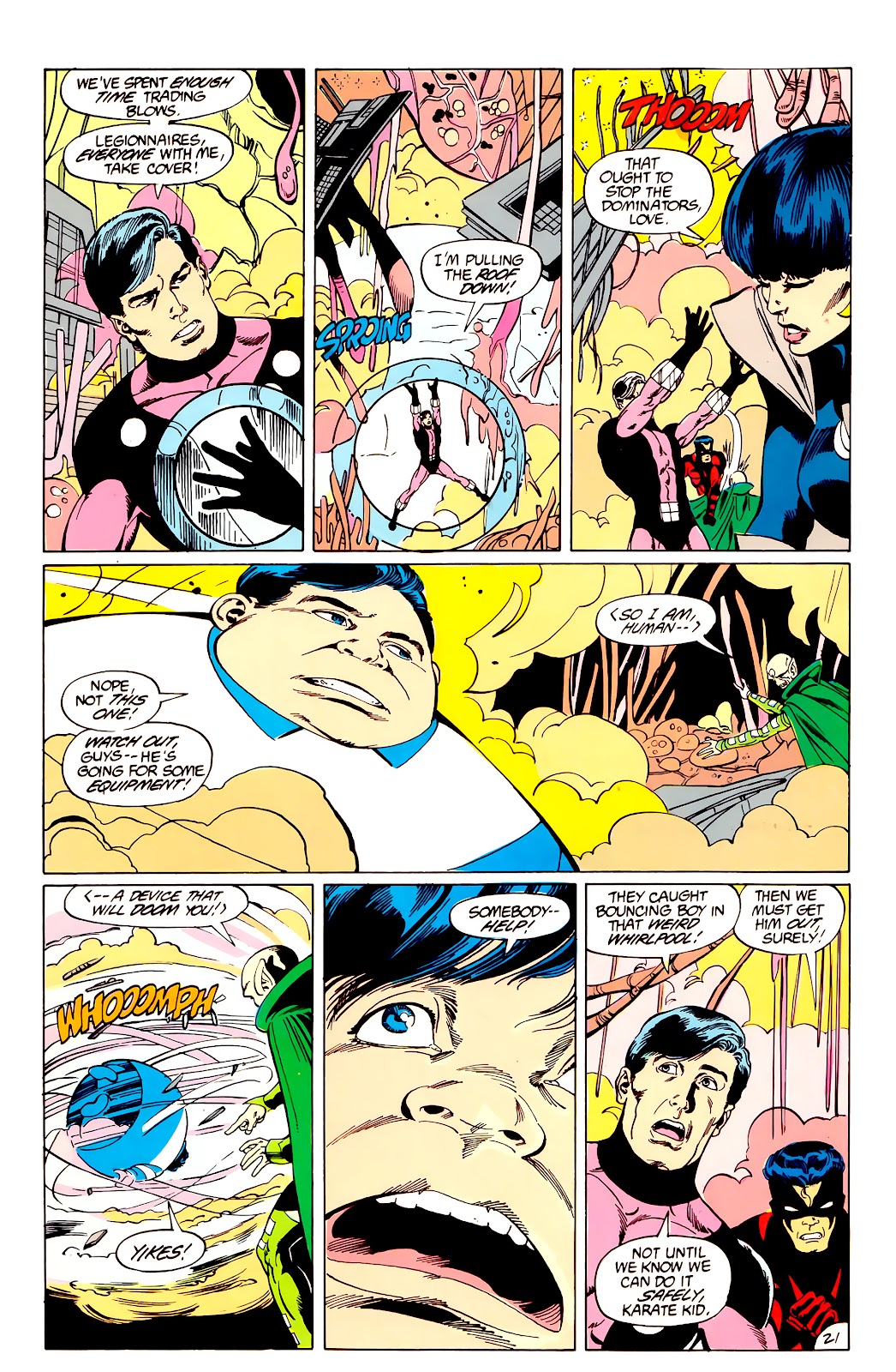 Legion of Super-Heroes (1984) issue Annual 3 - Page 22