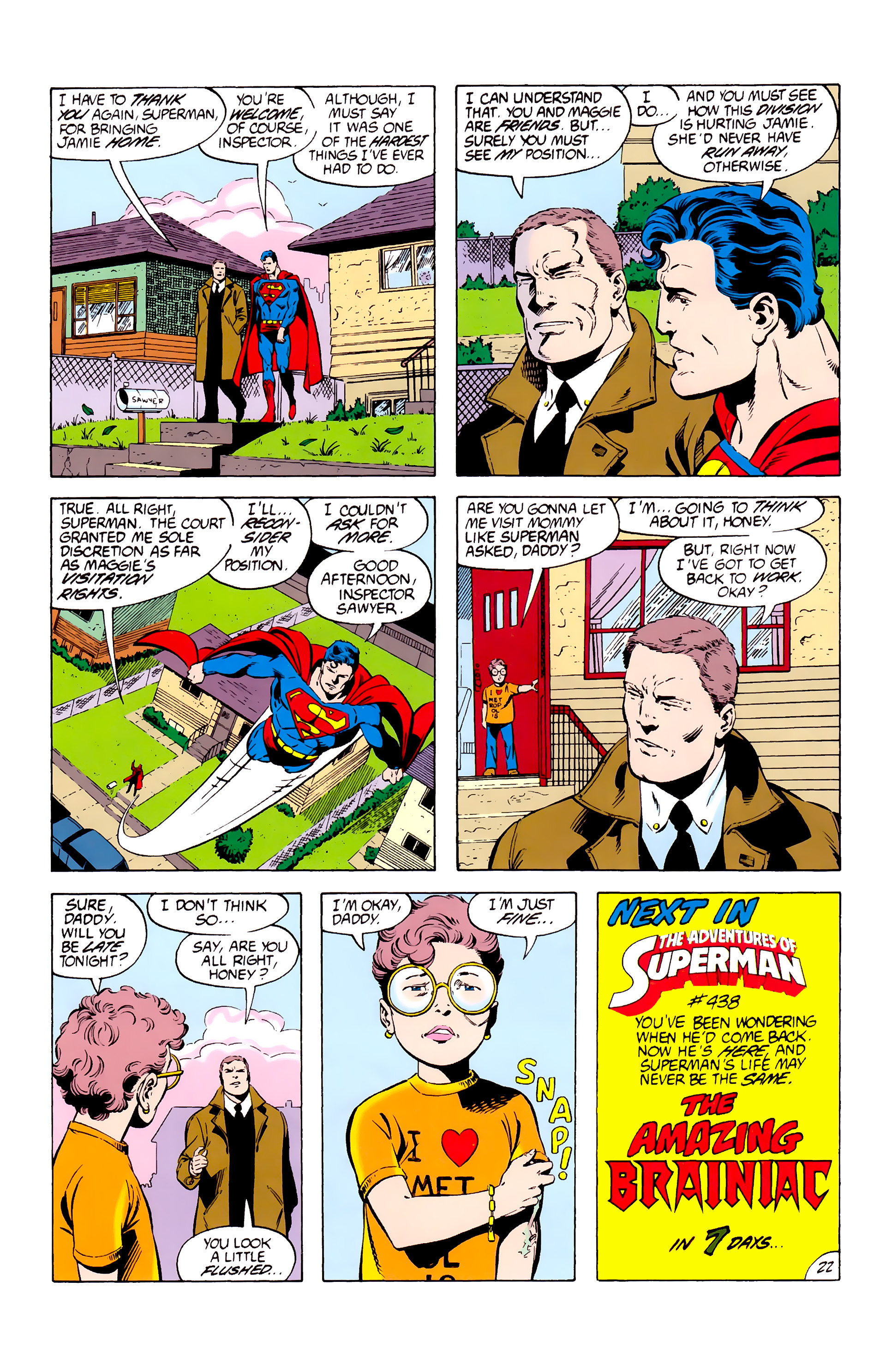Read online Superman (1987) comic -  Issue #15 - 23