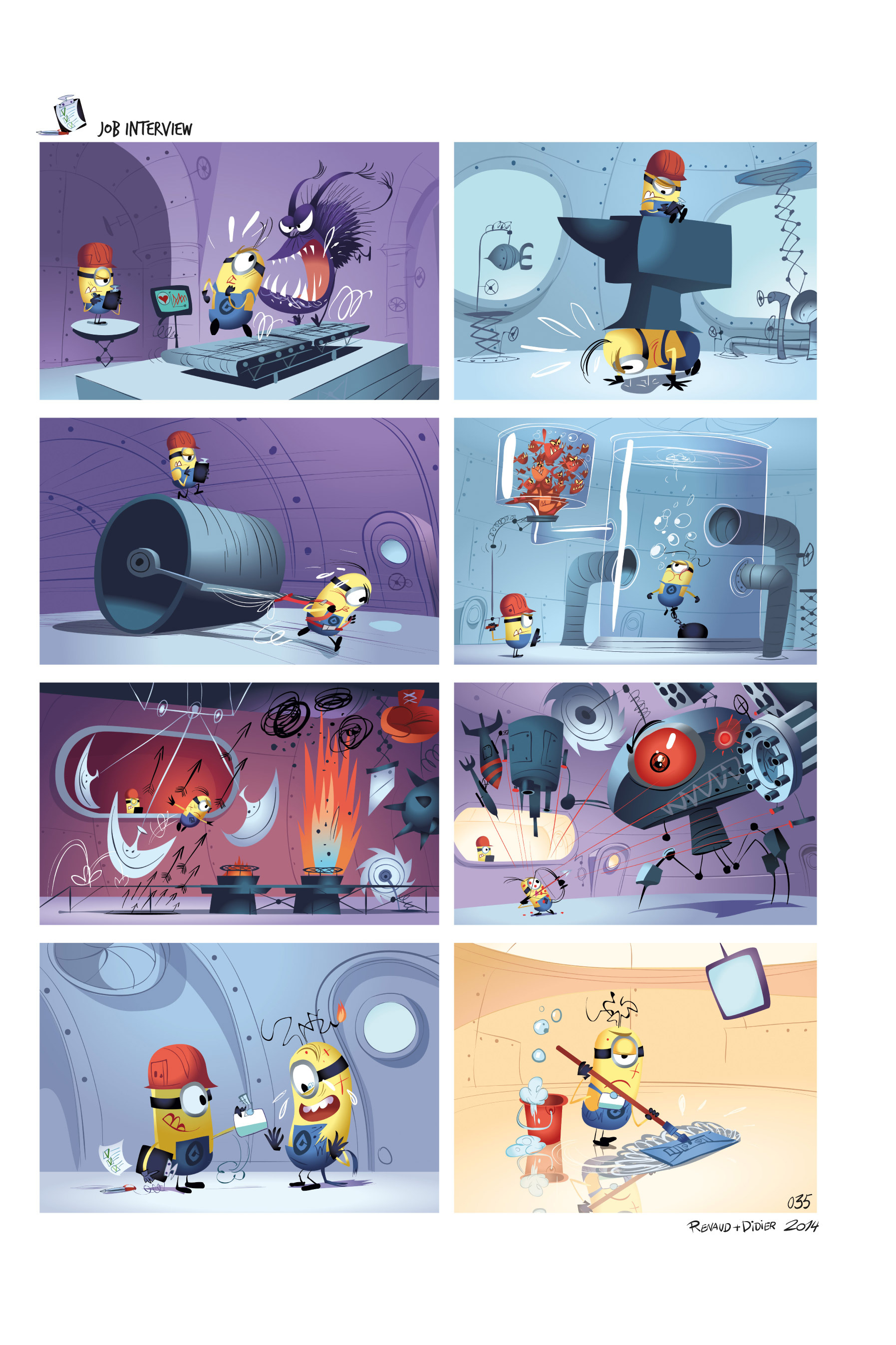 Read online Minions comic -  Issue #1 - 7