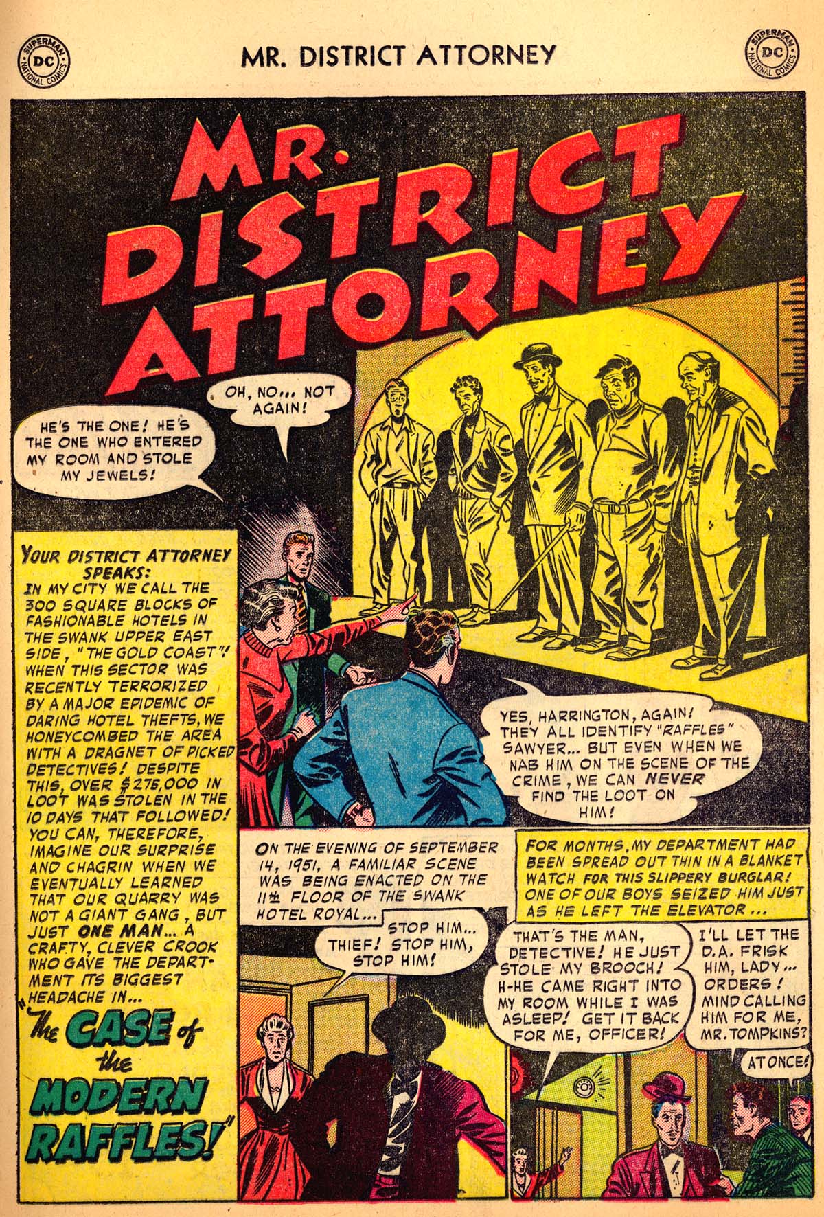 Read online Mr. District Attorney comic -  Issue #30 - 13
