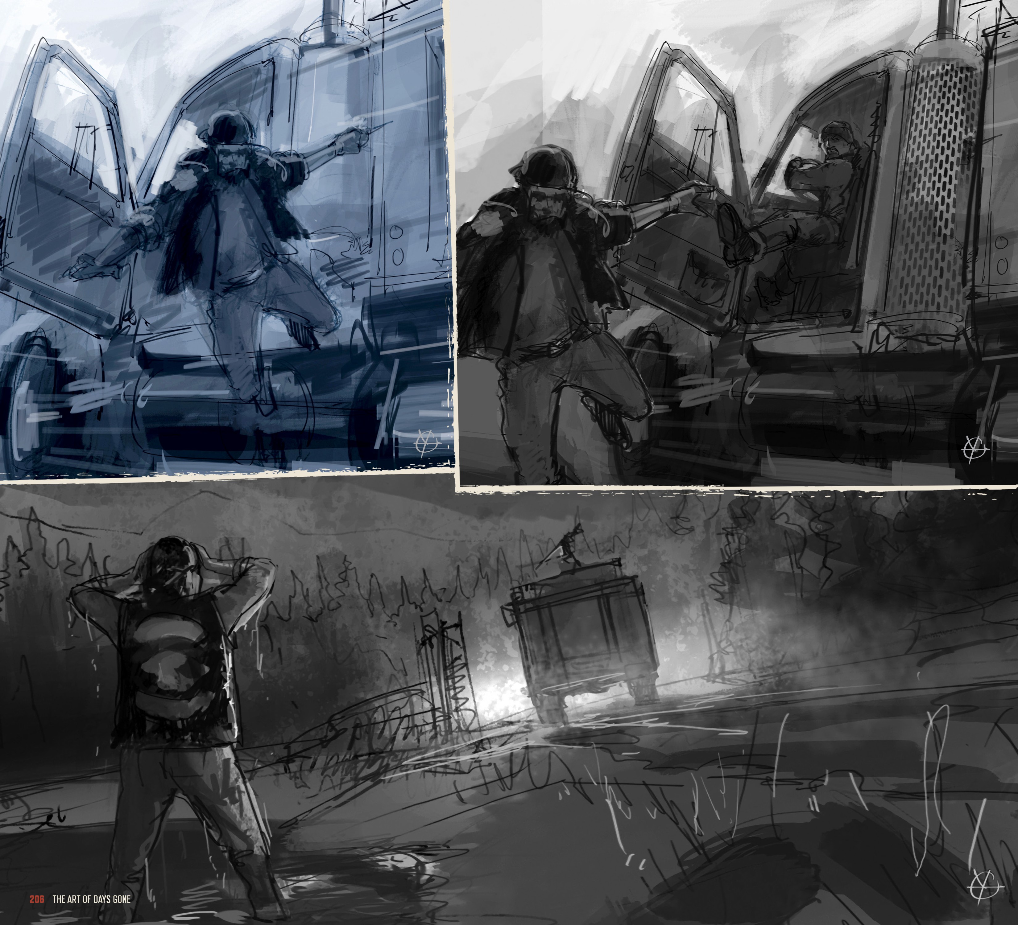 Read online The Art of Days Gone comic -  Issue # TPB (Part 2) - 87