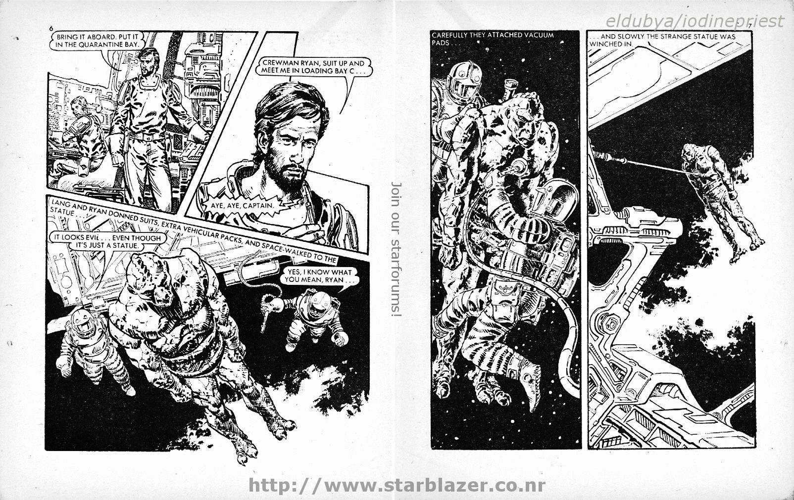 Read online Starblazer comic -  Issue #113 - 5