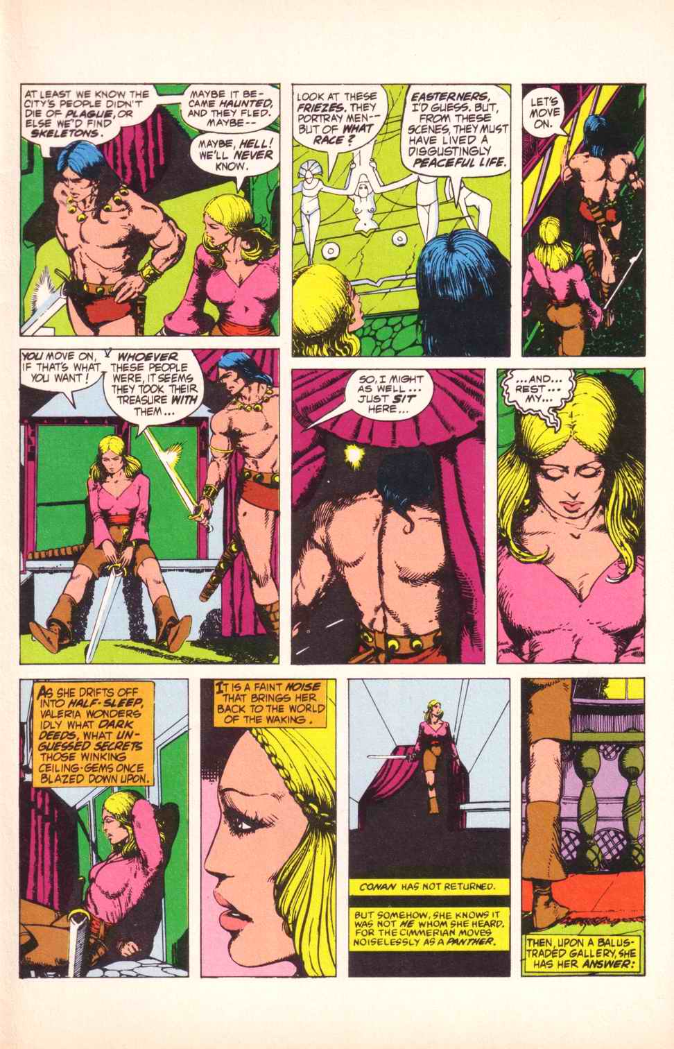 Read online Robert E. Howard's Conan the Barbarian comic -  Issue # Full - 17