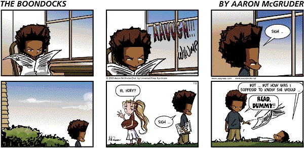 Read online The Boondocks Collection comic -  Issue # Year 2000 - 184