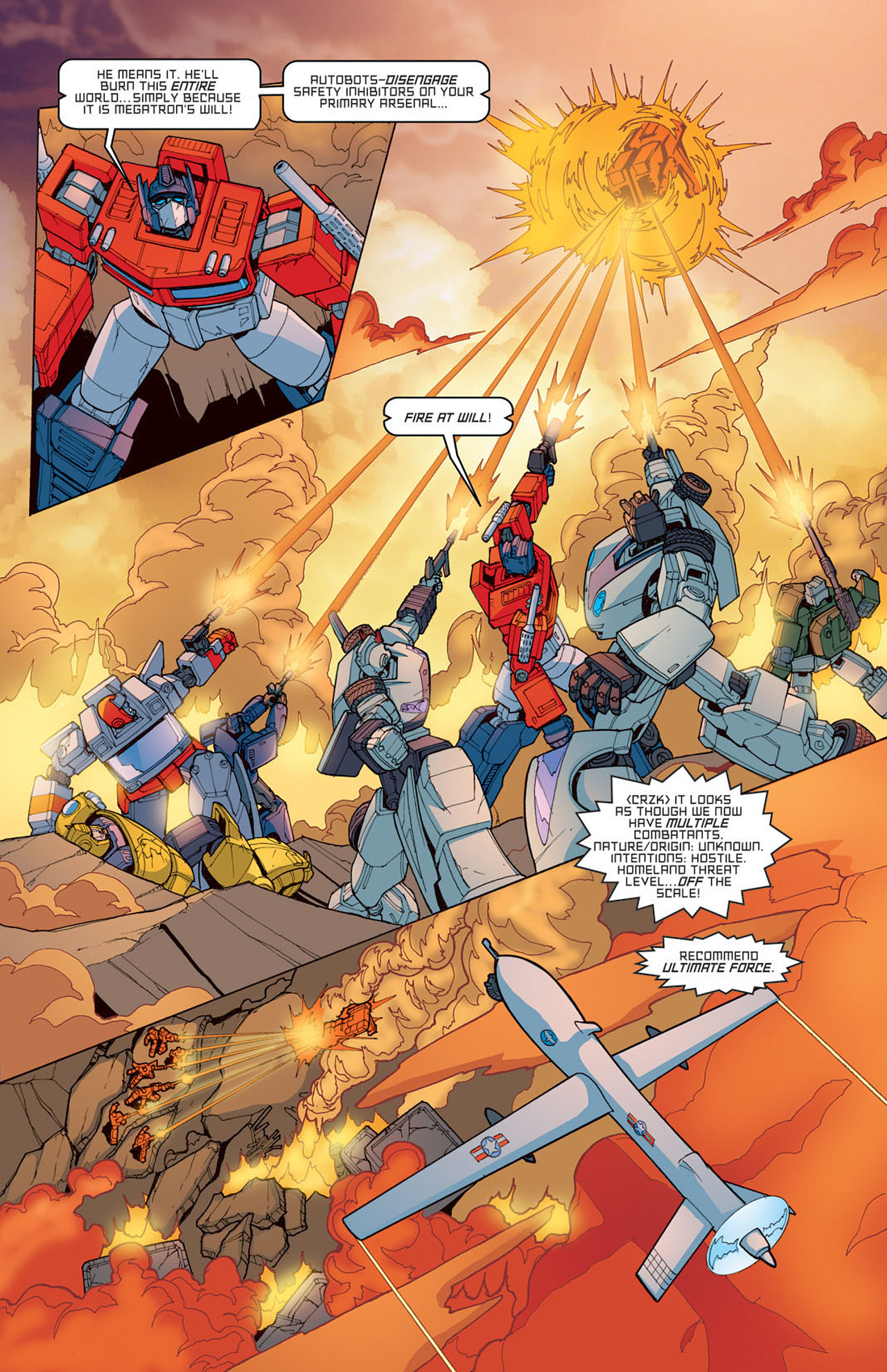 Read online The Transformers: Devastation comic -  Issue #4 - 15