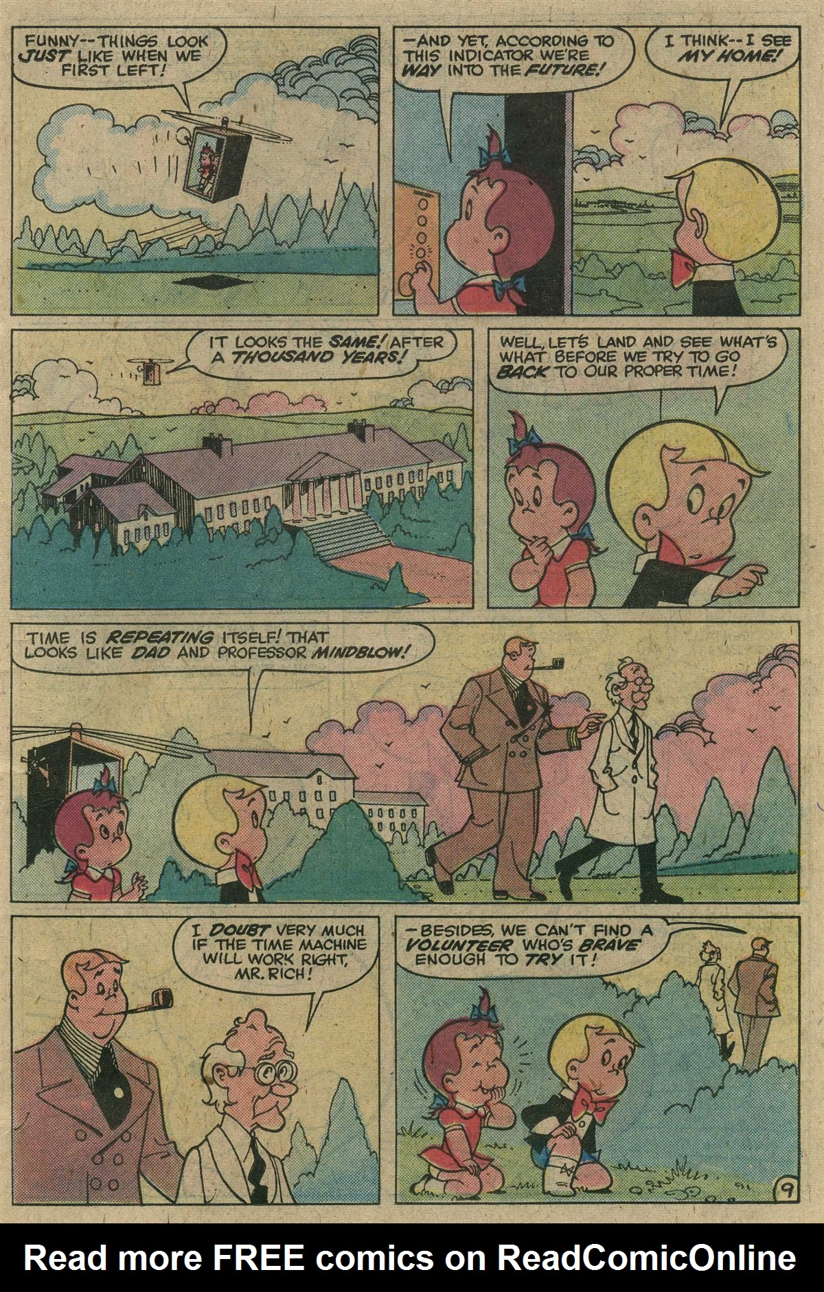 Read online Richie Rich & His Girl Friends comic -  Issue #1 - 15