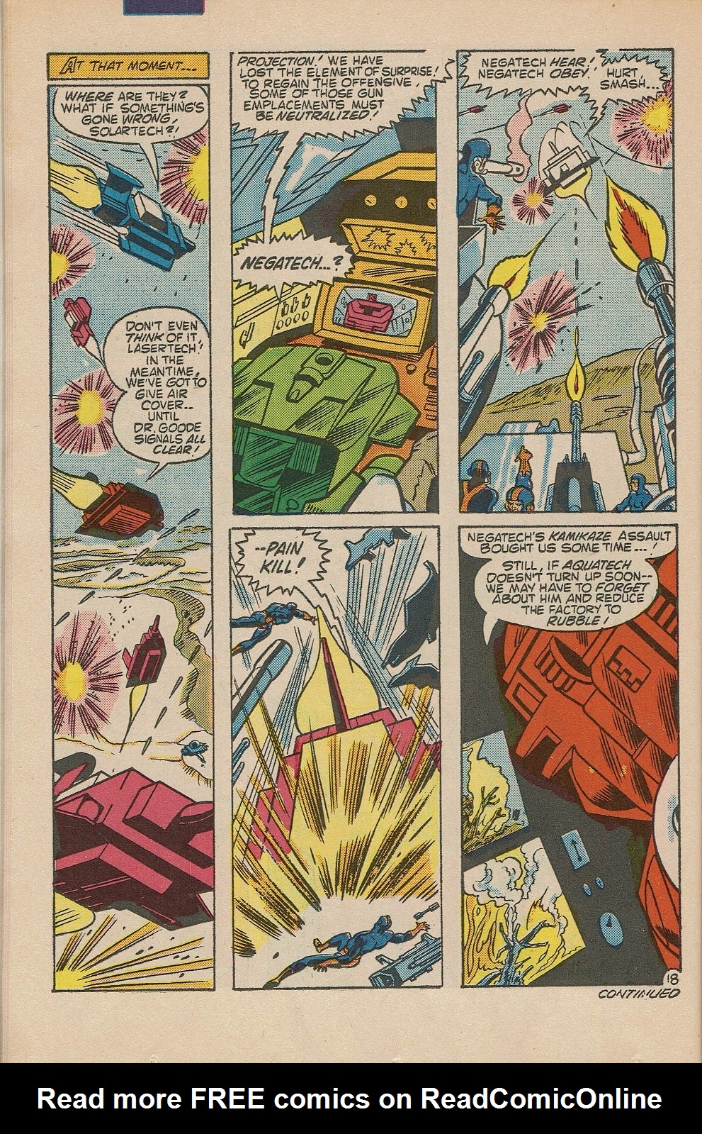 Read online ManTech Robot Warriors comic -  Issue #4 - 24