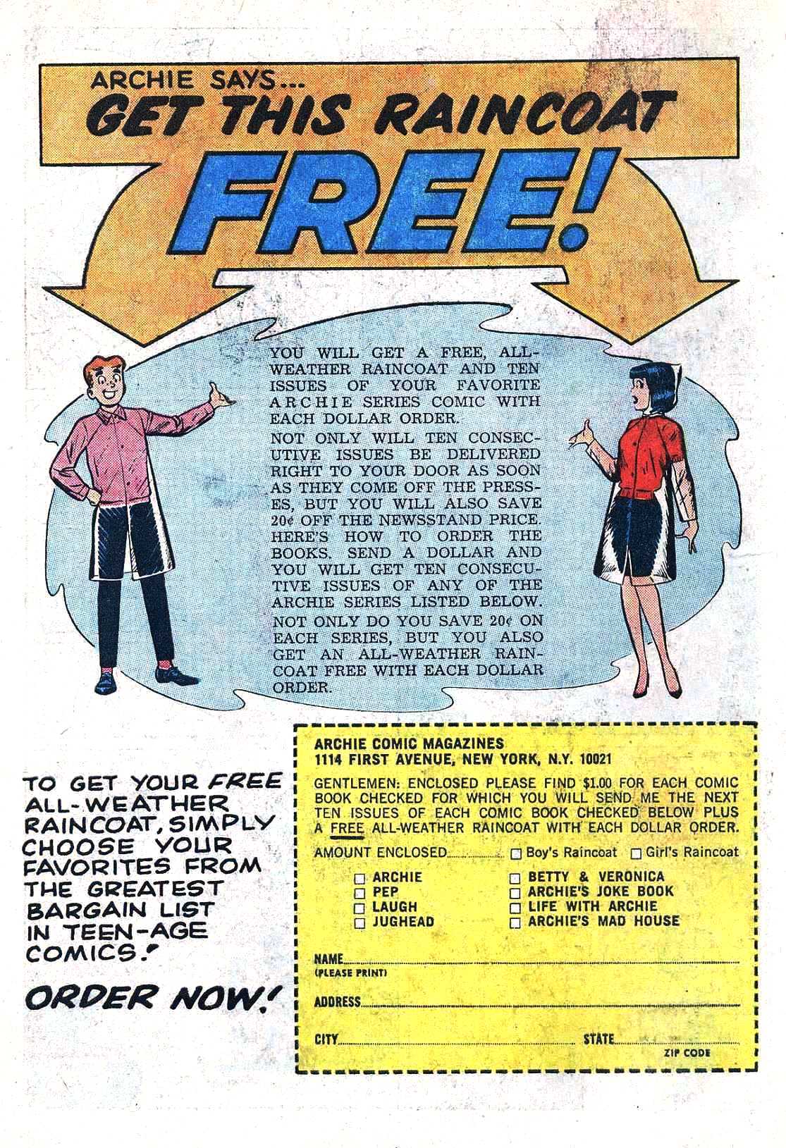 Read online Archie (1960) comic -  Issue #164 - 19