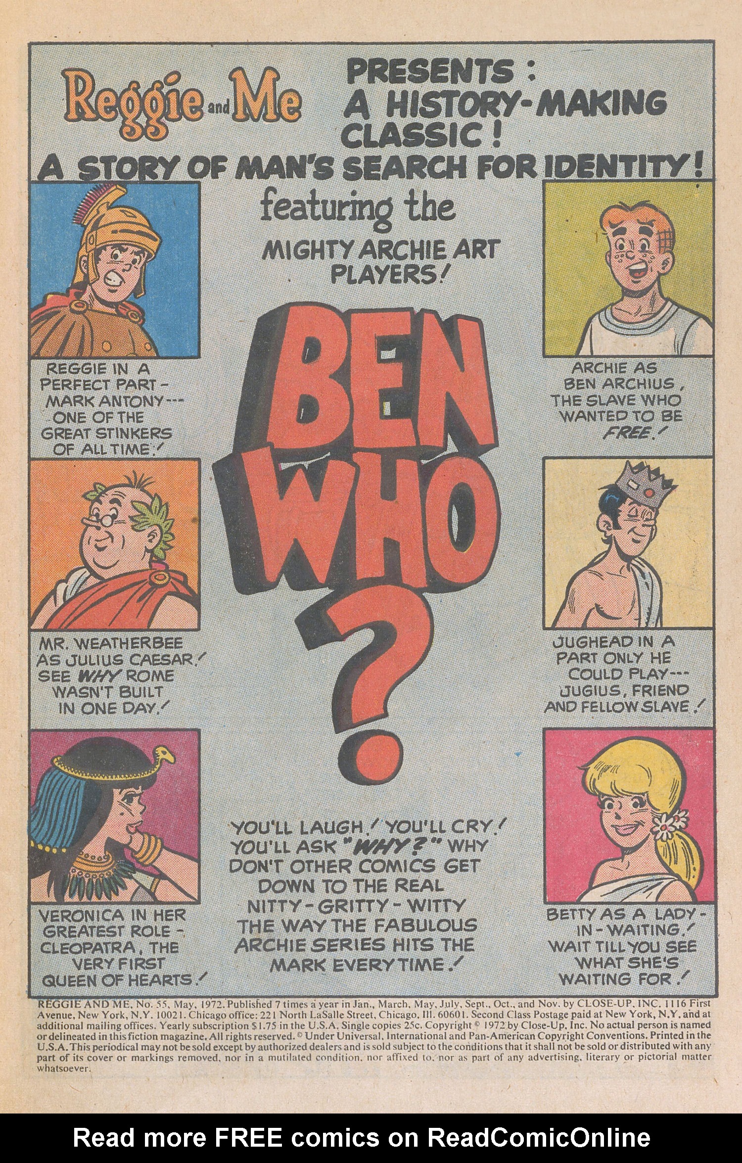 Read online Reggie and Me (1966) comic -  Issue #55 - 3