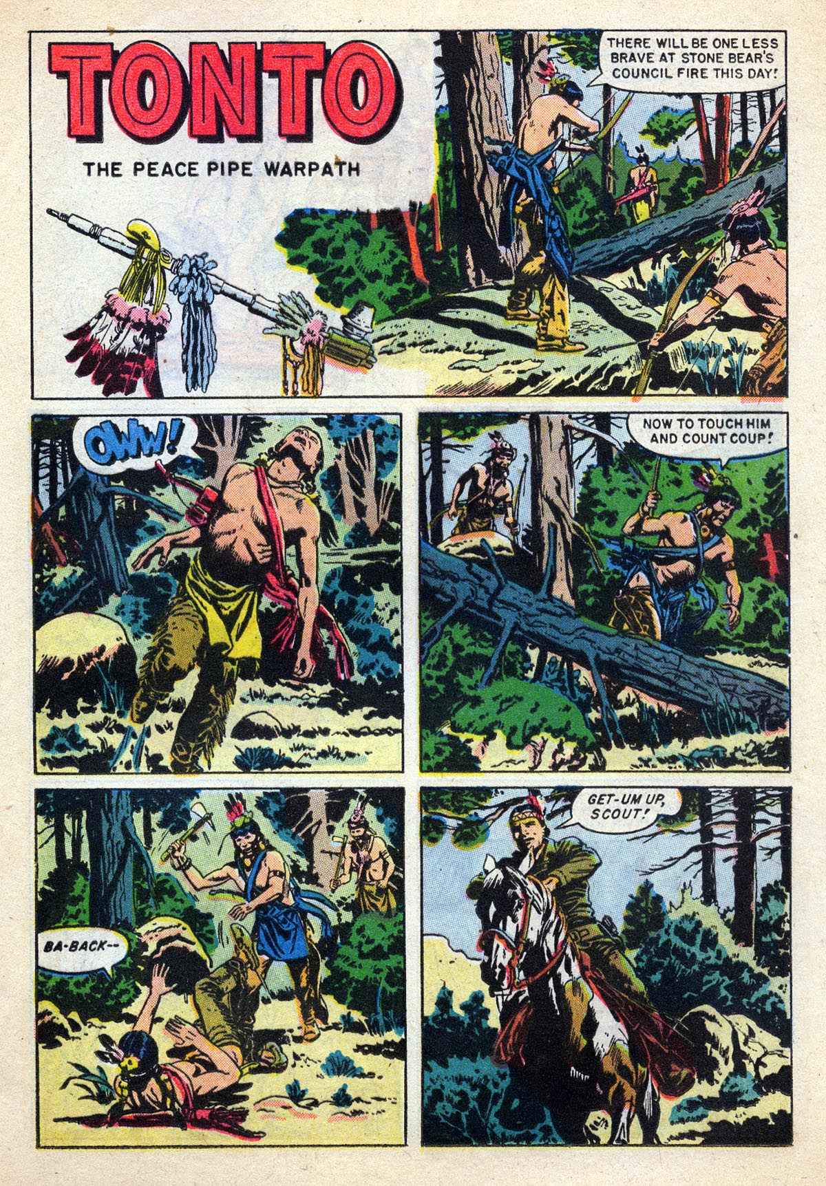 Read online Lone Ranger's Companion Tonto comic -  Issue #33 - 13