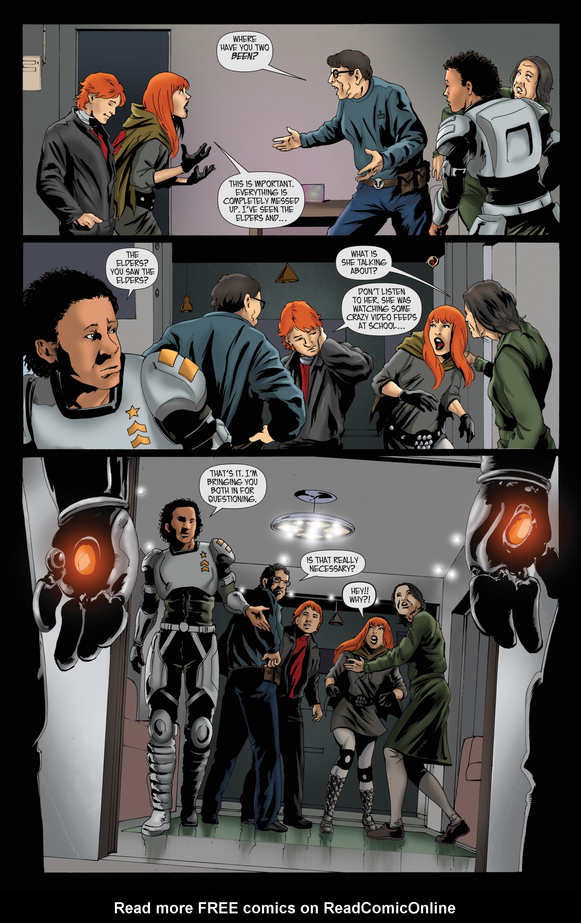 Read online KISS comic -  Issue #4 - 7