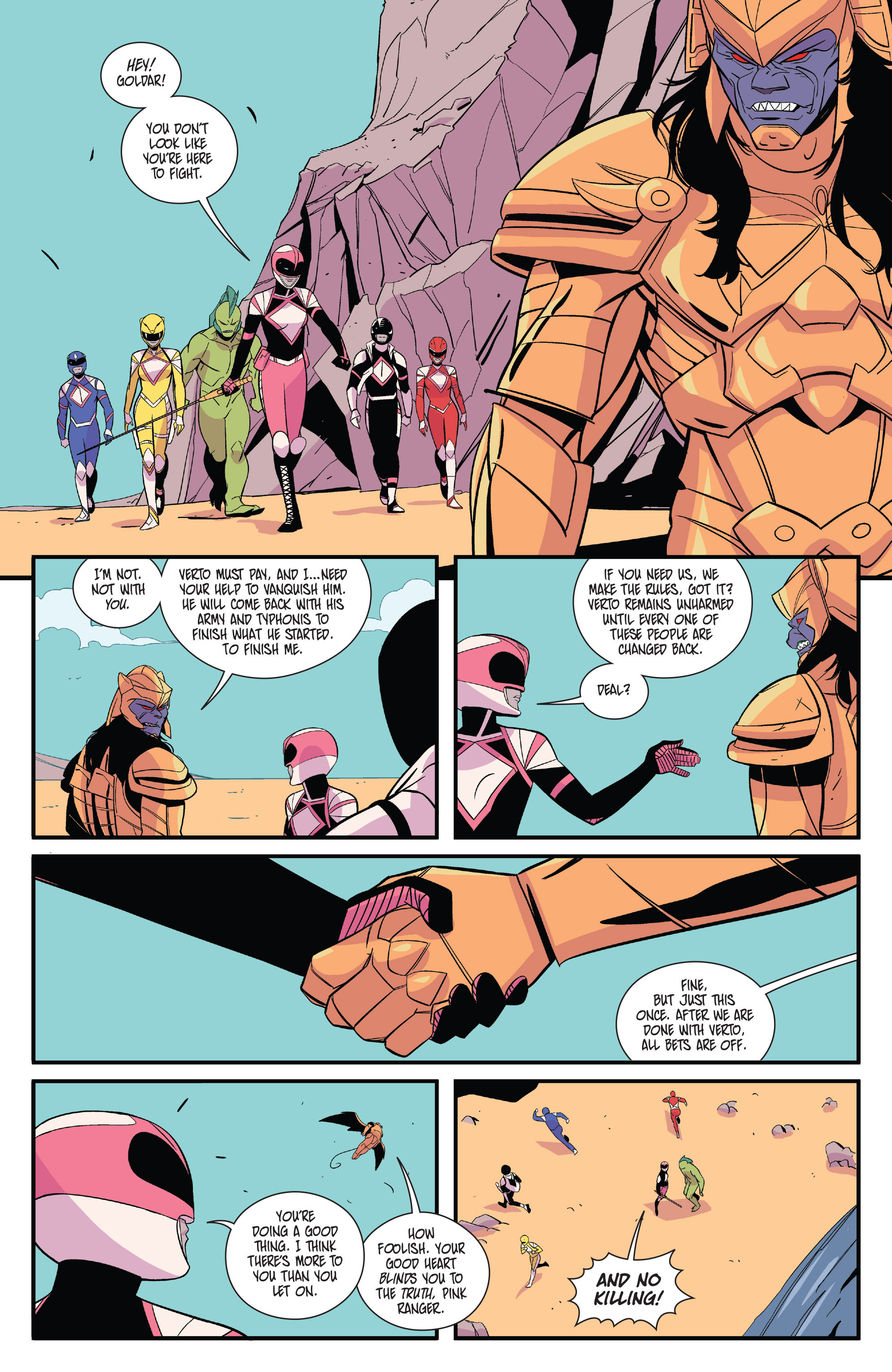 Read online Mighty Morphin Power Rangers: Pink comic -  Issue #4 - 19