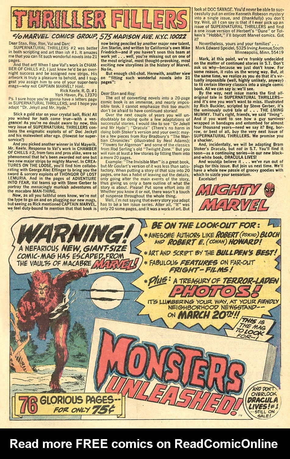 Read online Supernatural Thrillers comic -  Issue #4 - 21