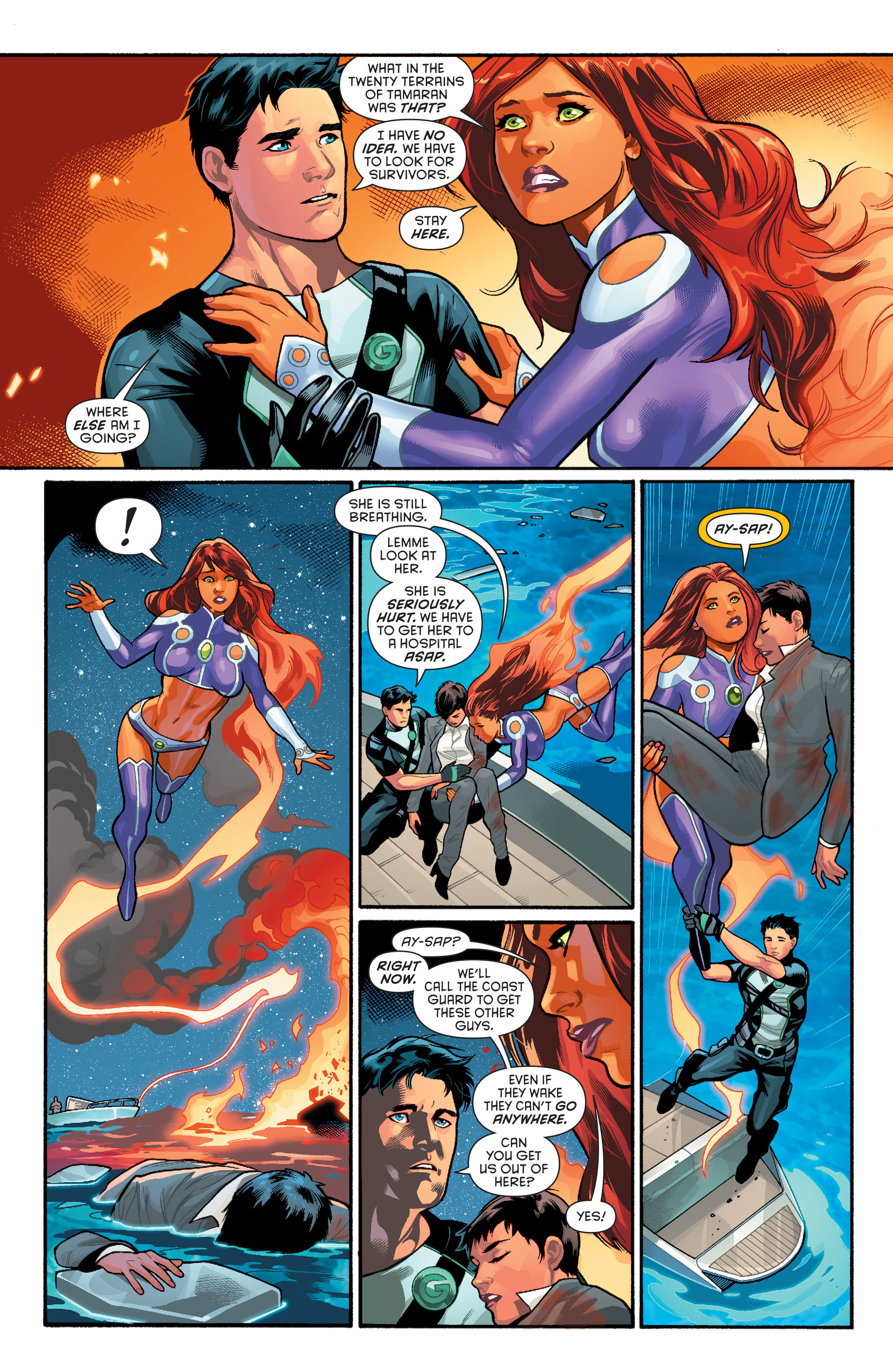 Read online Starfire (2015) comic -  Issue #8 - 7