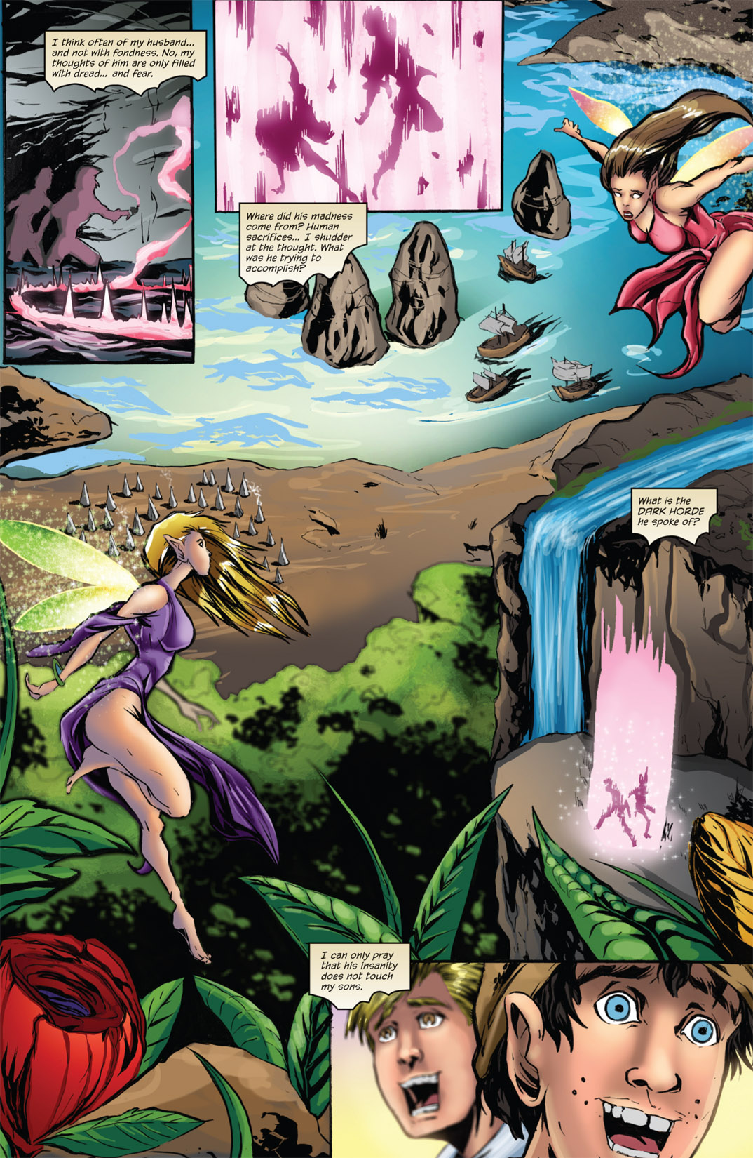 Read online Grimm Fairy Tales: Tales From Neverland comic -  Issue #2 - 29