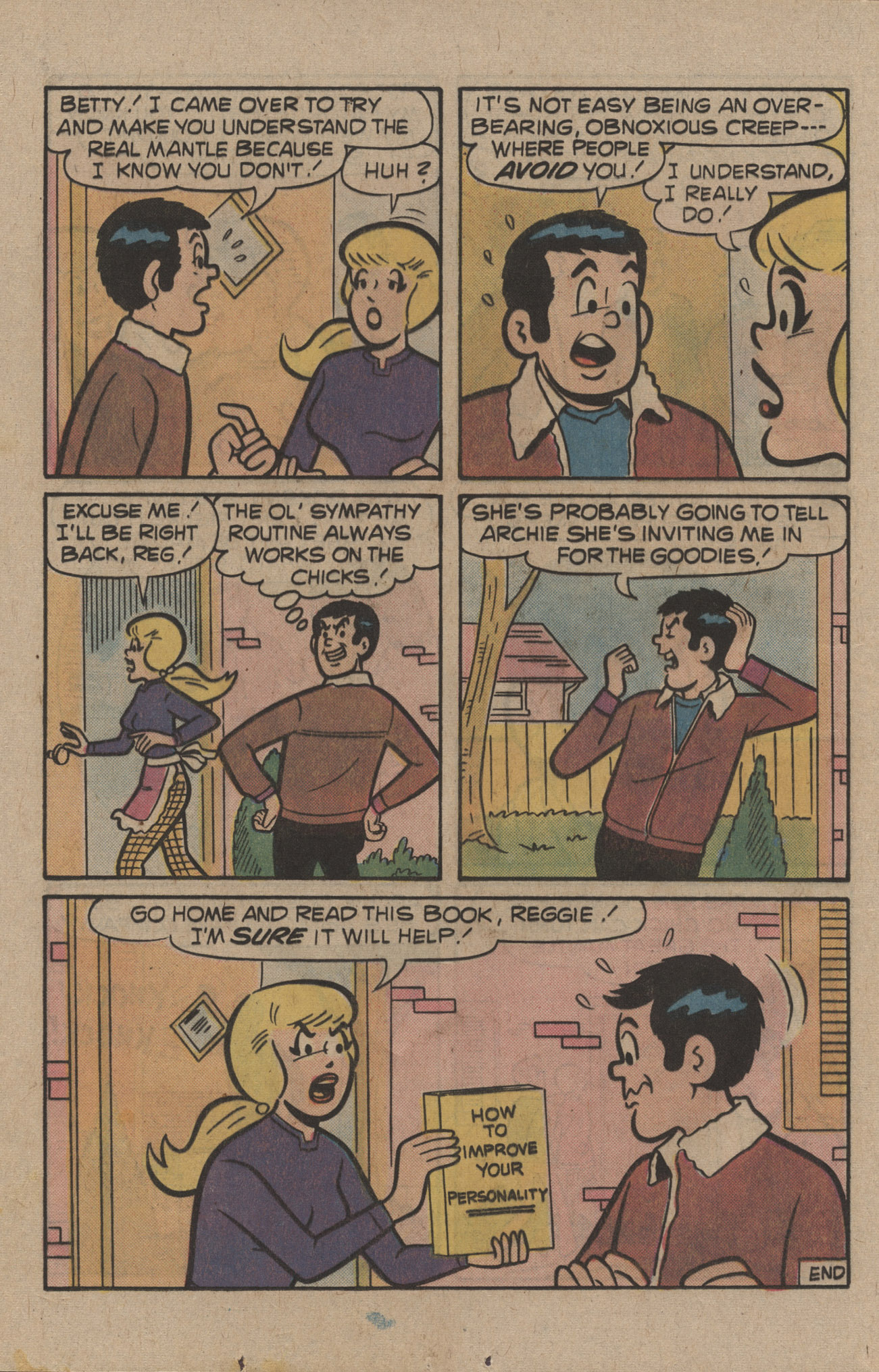 Read online Reggie and Me (1966) comic -  Issue #97 - 24