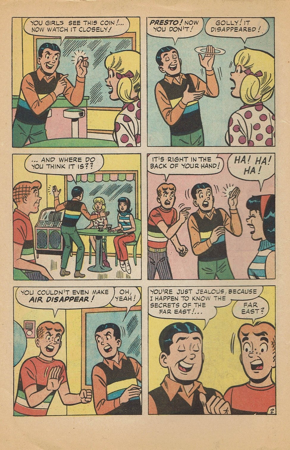 Read online Reggie and Me (1966) comic -  Issue #31 - 4