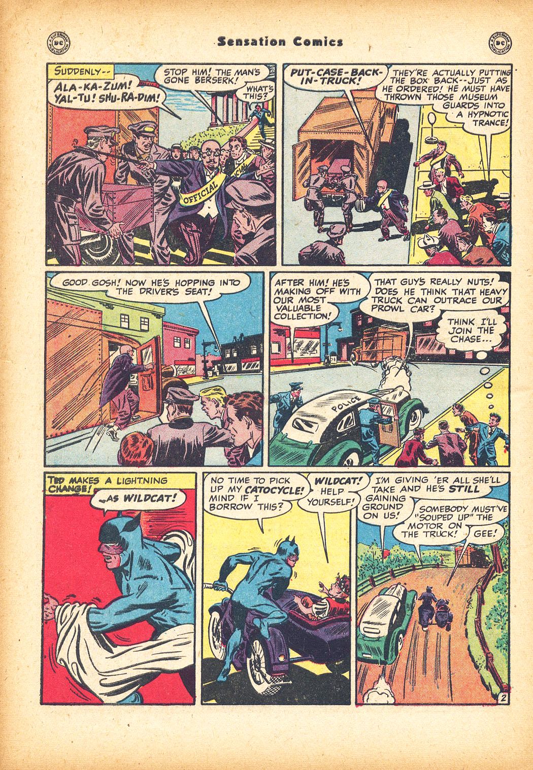 Read online Sensation (Mystery) Comics comic -  Issue #78 - 44
