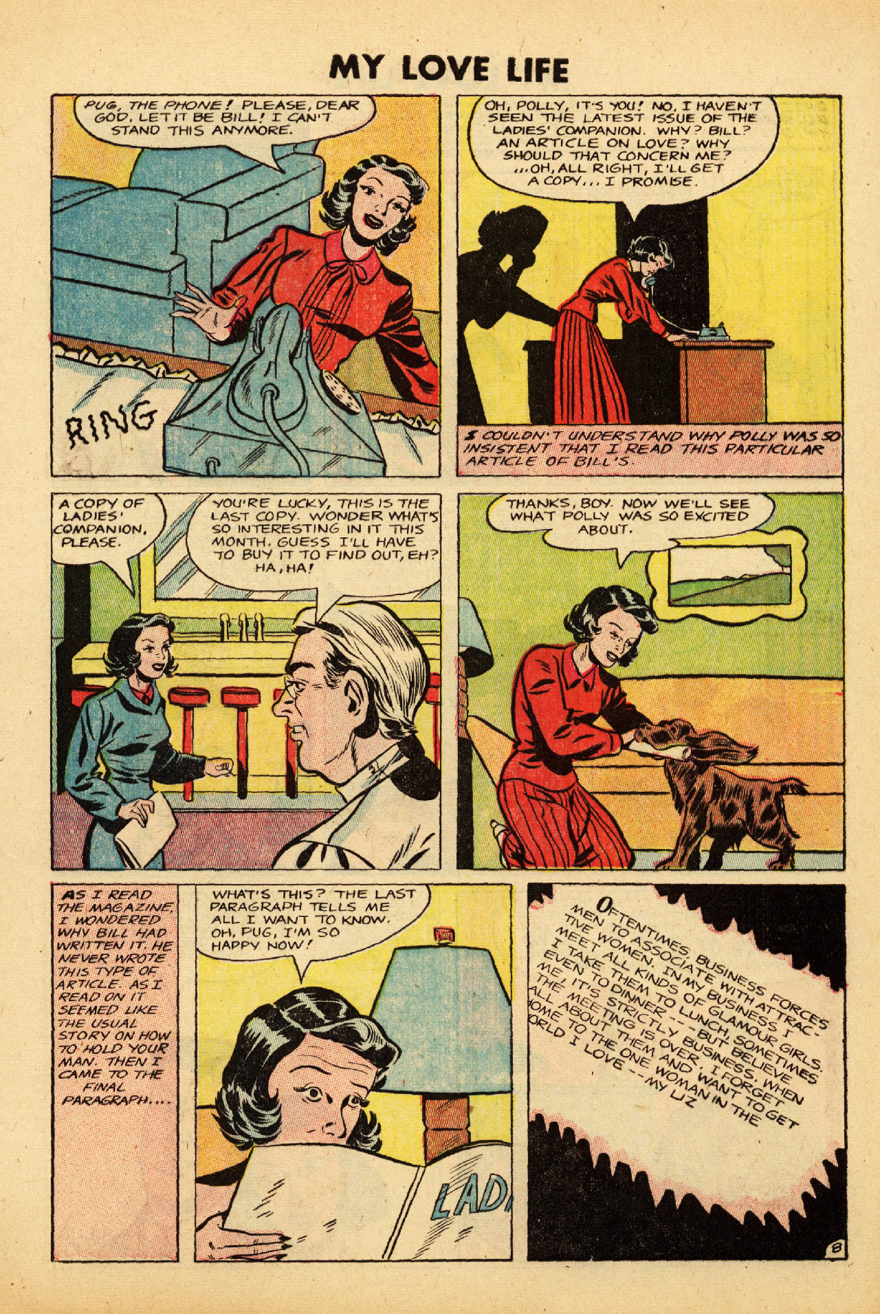 Read online My Love Life comic -  Issue #12 - 9