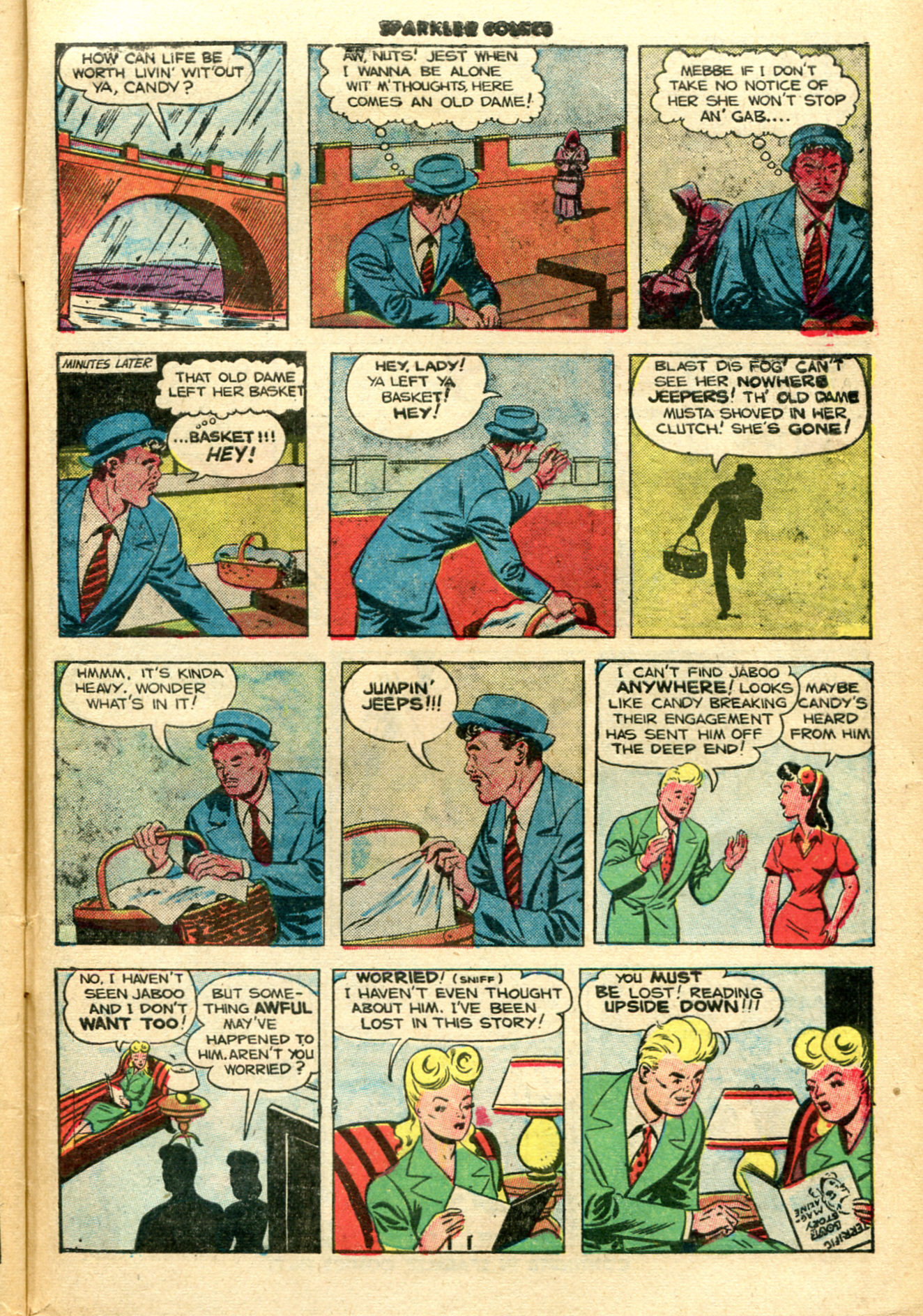 Read online Sparkler Comics comic -  Issue #70 - 47