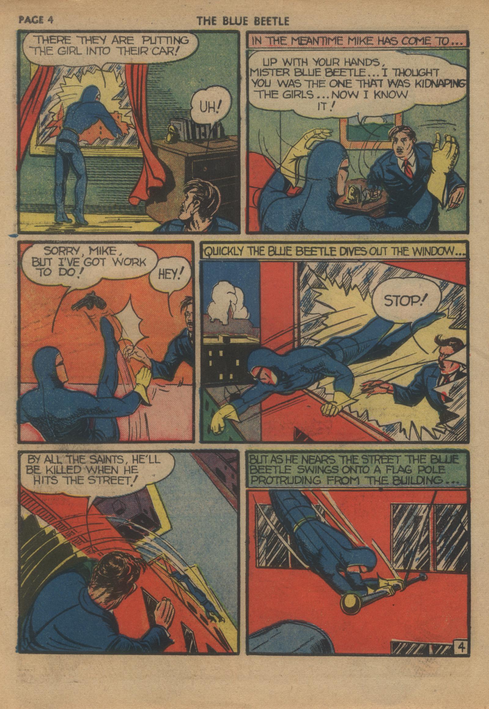 Read online The Blue Beetle comic -  Issue #3 - 6