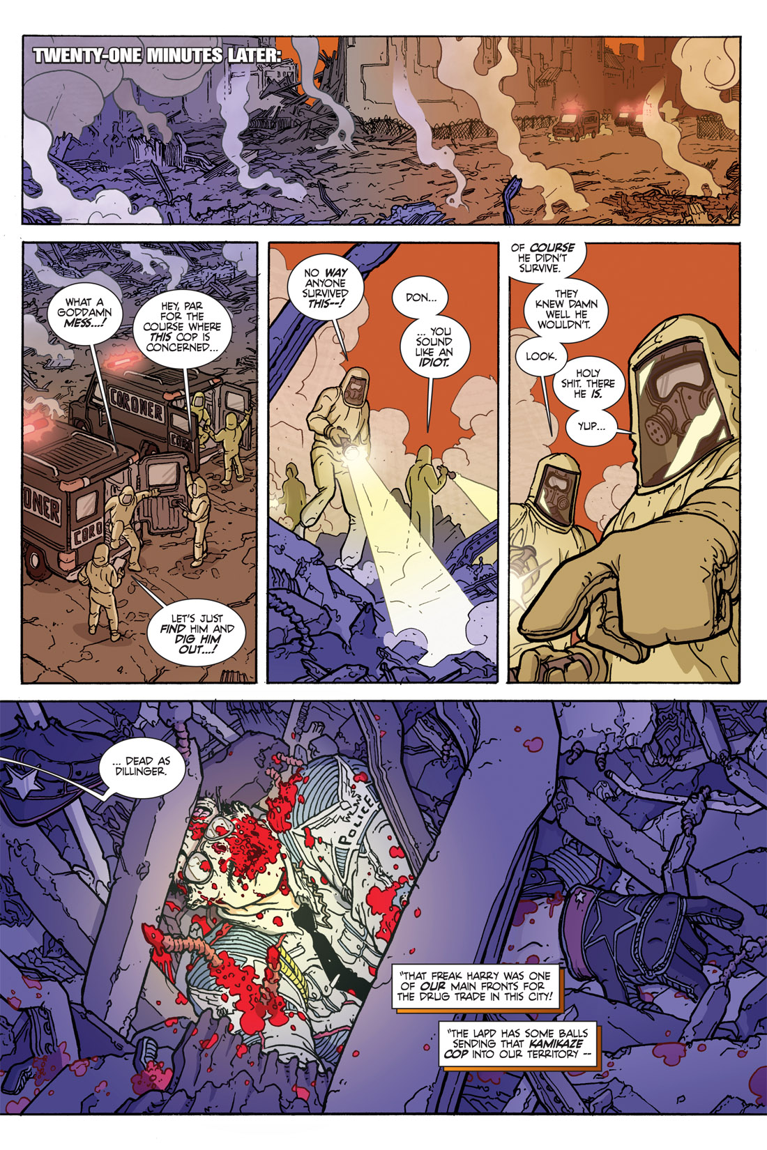 Read online Officer Downe: Bigger, Better, Bastard Edition comic -  Issue # TPB - 12