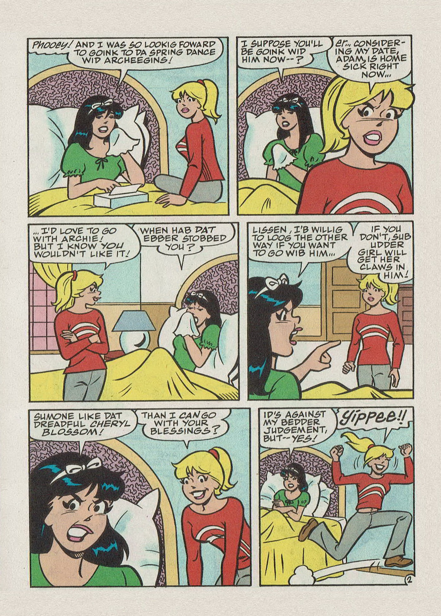Read online Betty and Veronica Digest Magazine comic -  Issue #165 - 94