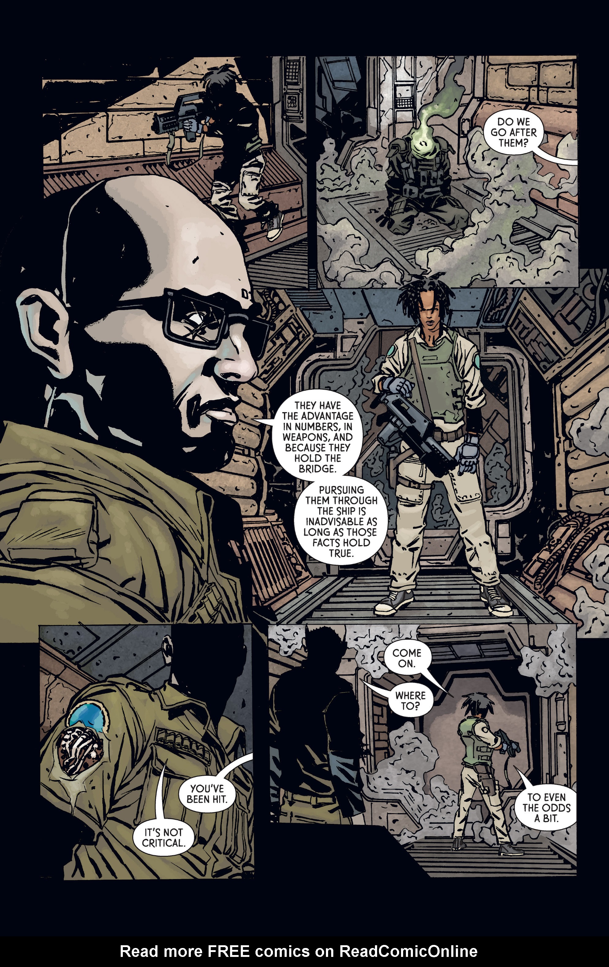 Read online Aliens: Defiance comic -  Issue #3 - 13