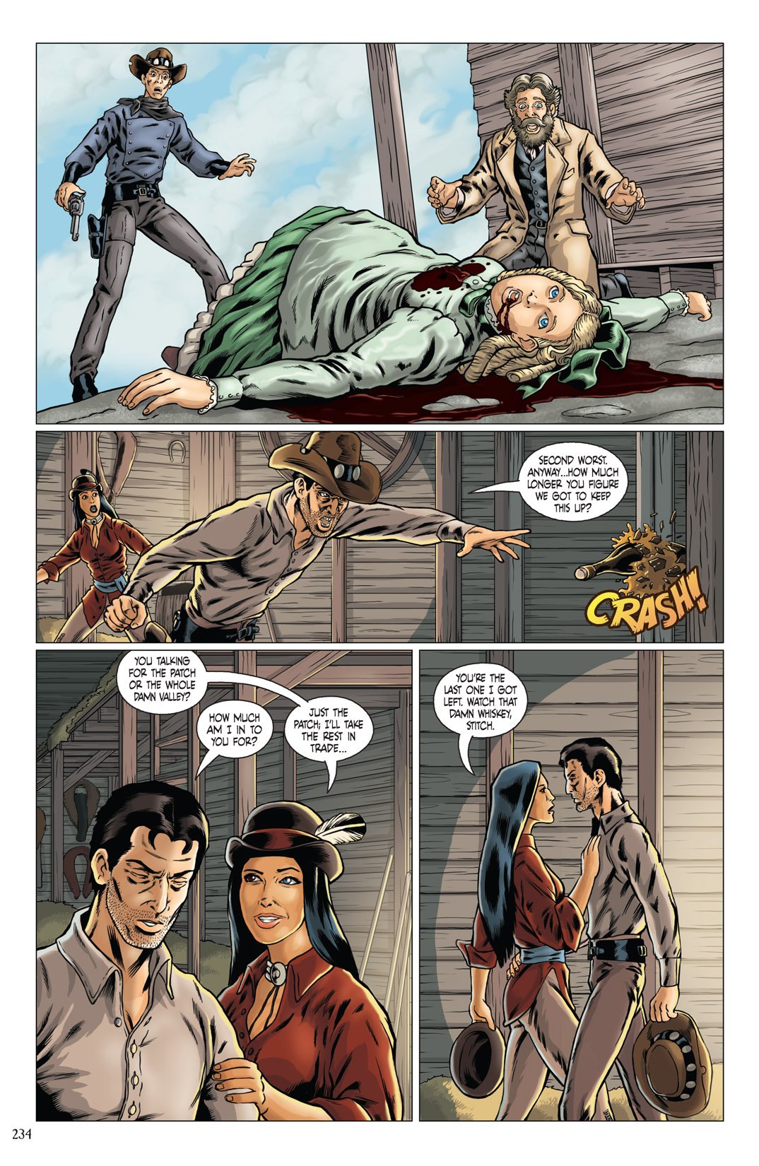 Read online Outlaw Territory comic -  Issue # TPB 2 (Part 3) - 34