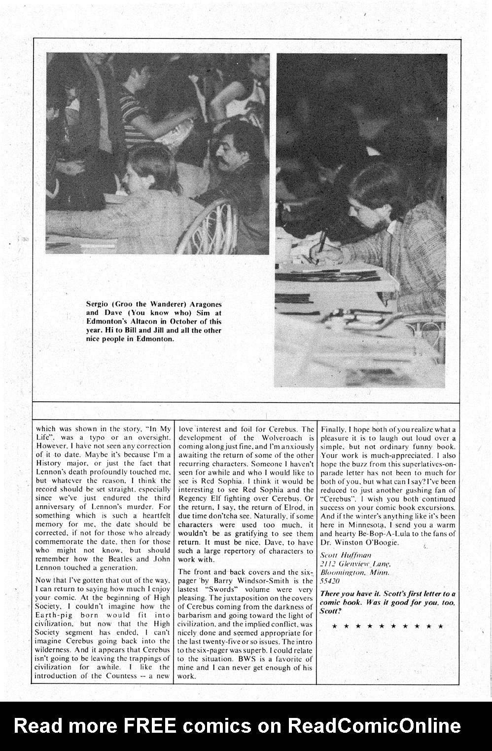 Read online Cerebus comic -  Issue #58 - 31