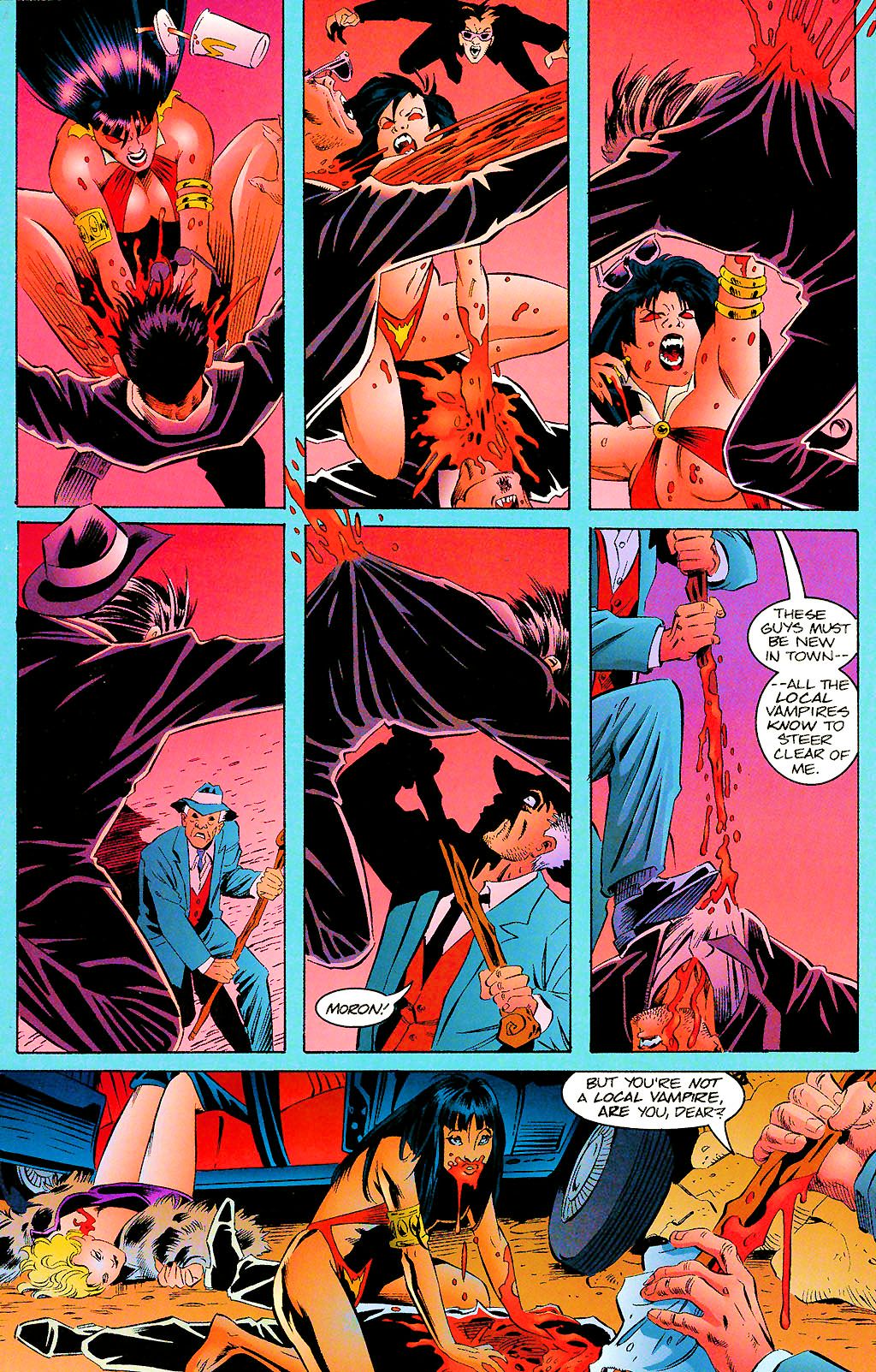 Read online Vampirella Lives comic -  Issue #1 - 22