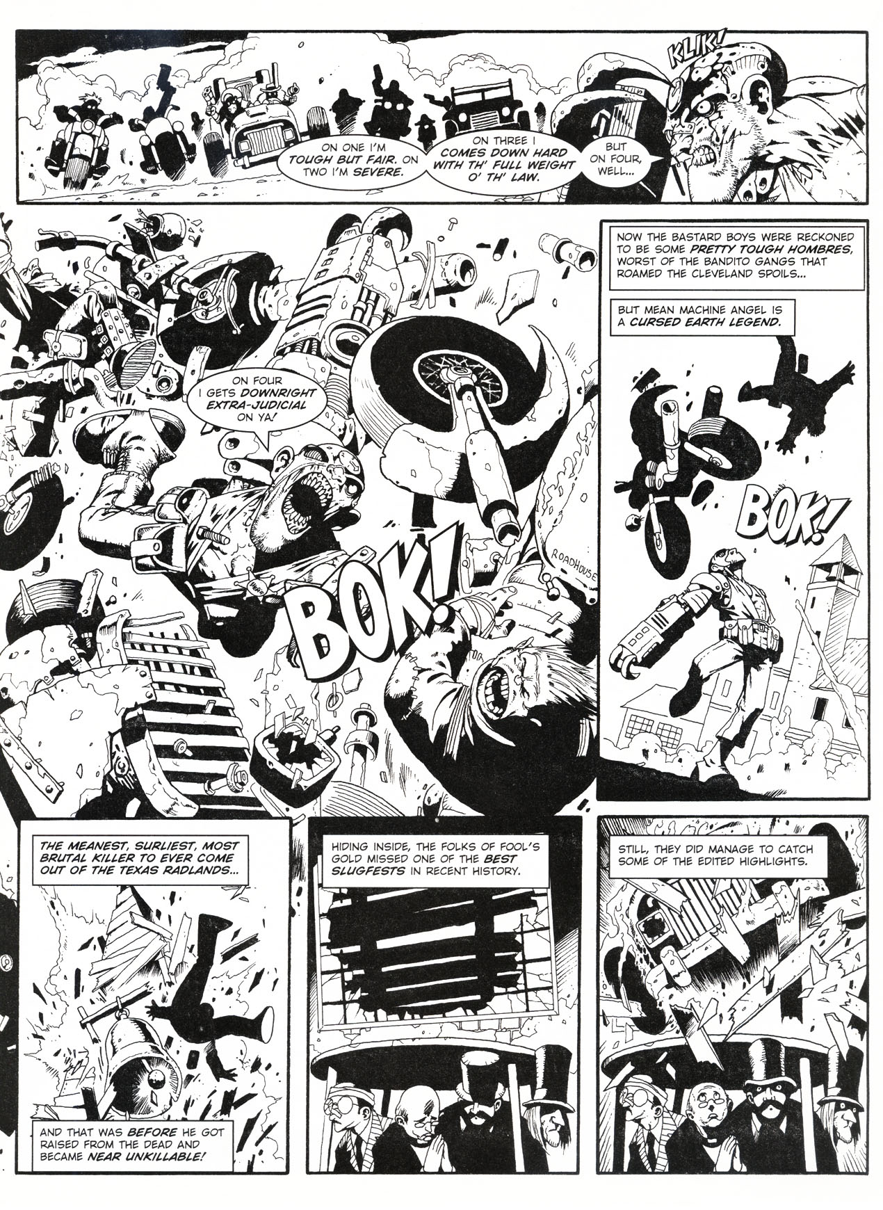 Read online Judge Dredd Megazine (vol. 3) comic -  Issue #75 - 22