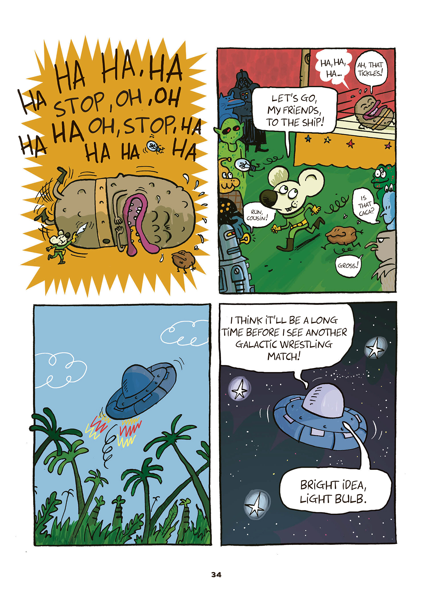 Read online Astro Mouse and Light Bulb comic -  Issue # TPB - 36