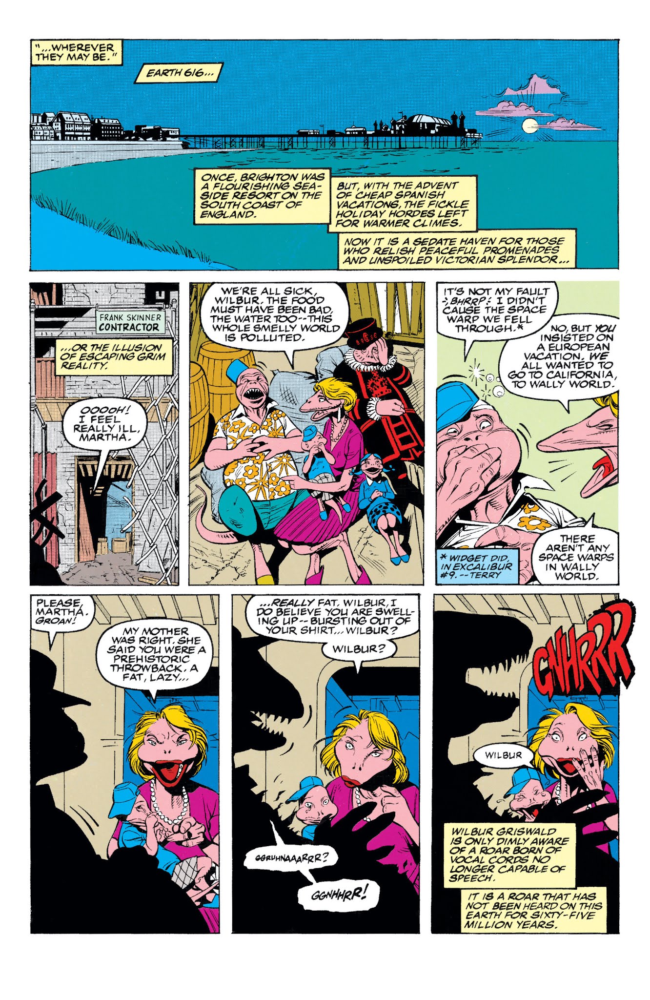 Read online Excalibur Visionaries: Alan Davis comic -  Issue # TPB 2 (Part 1) - 8