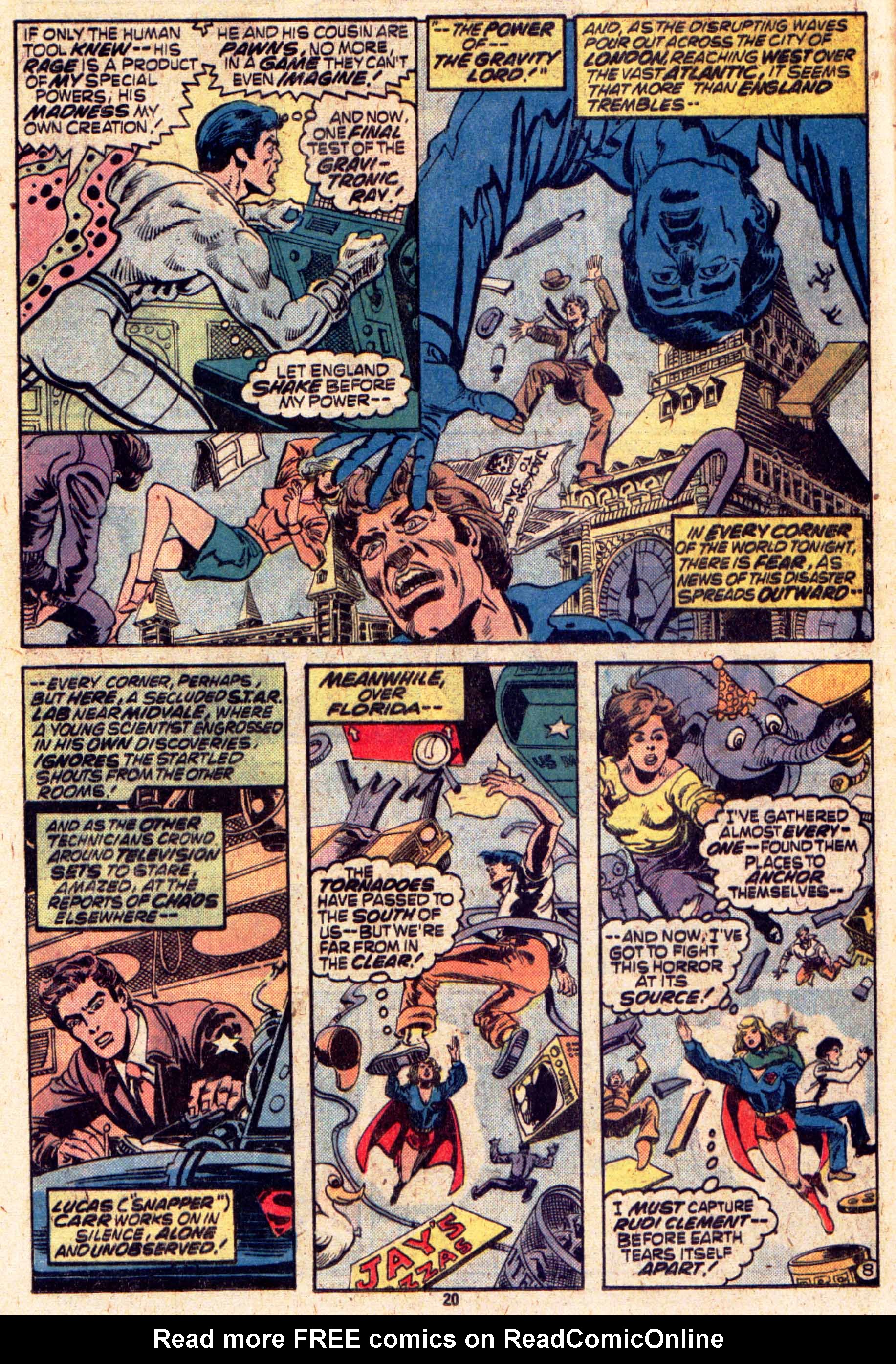 Read online The Superman Family comic -  Issue #192 - 20