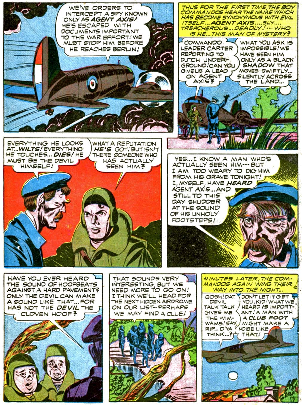 Read online Boy Commandos comic -  Issue #1 - 37