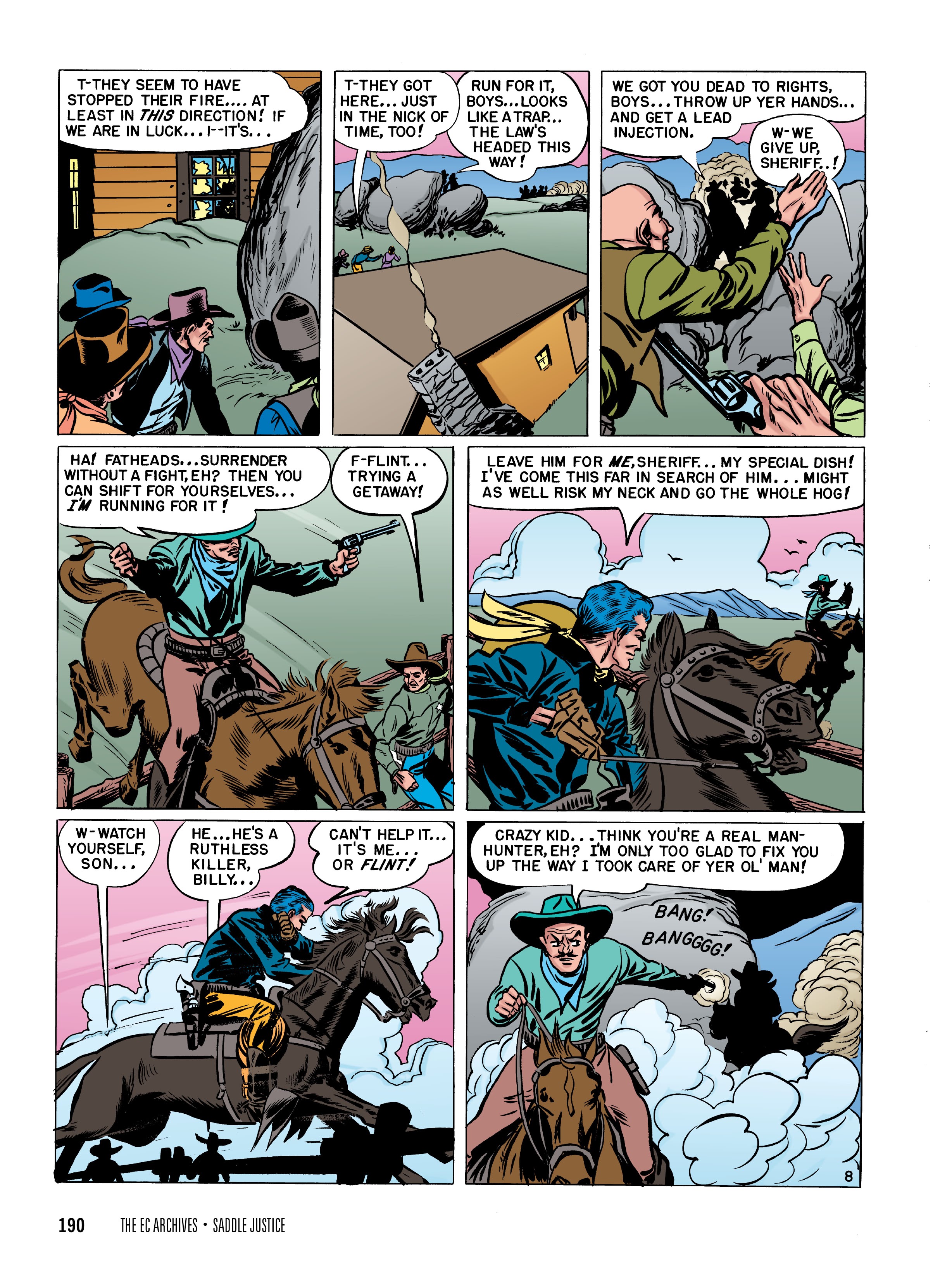 Read online The EC Archives: Saddle Justice comic -  Issue # TPB (Part 2) - 92