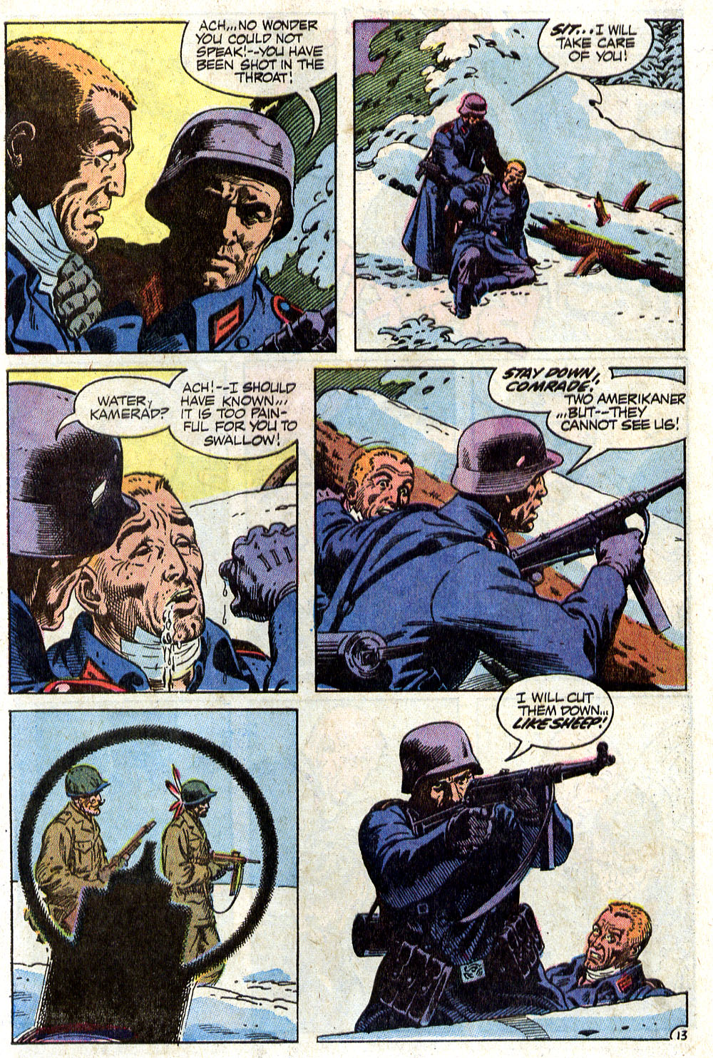 Read online Our Army at War (1952) comic -  Issue #246 - 17