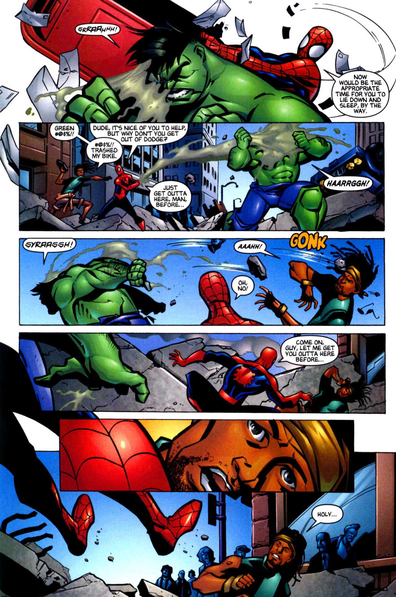 Read online Ultimate Marvel Team-Up comic -  Issue #2 - 26