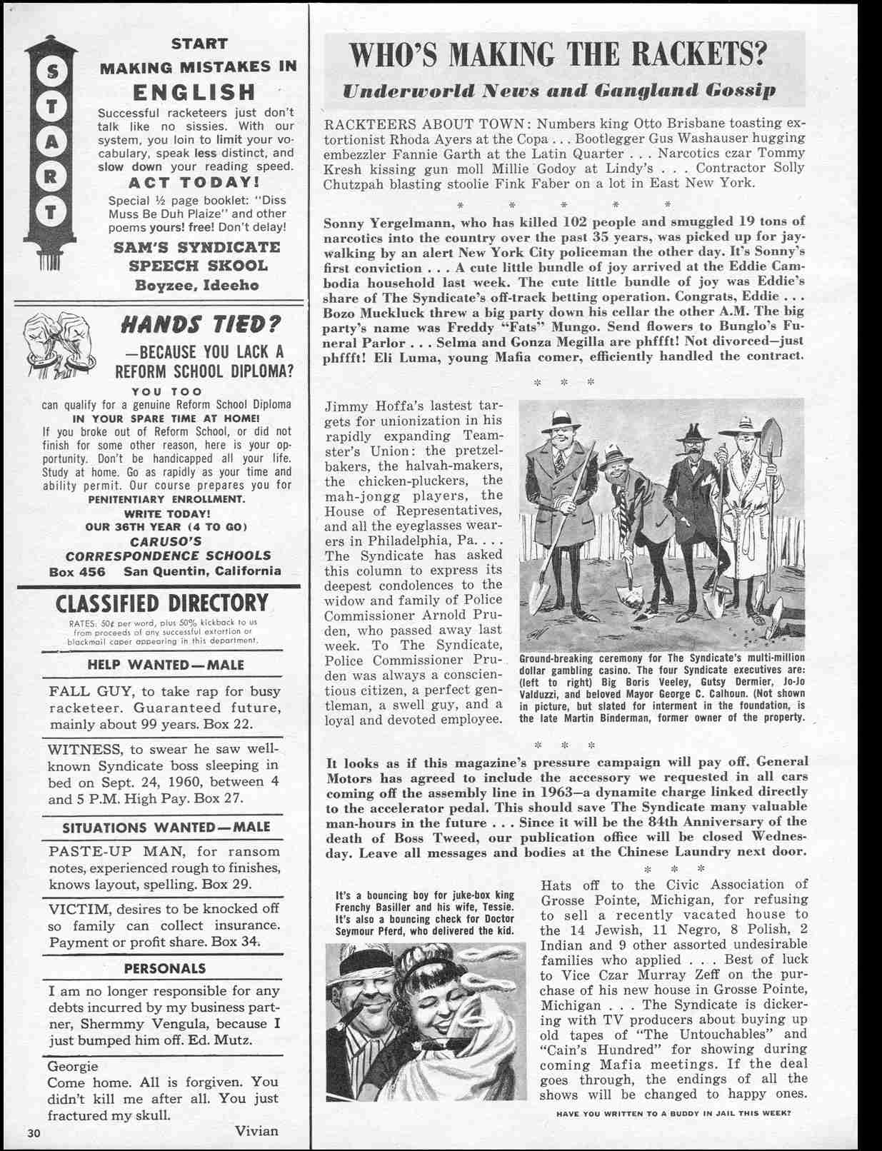 Read online MAD comic -  Issue #73 - 32