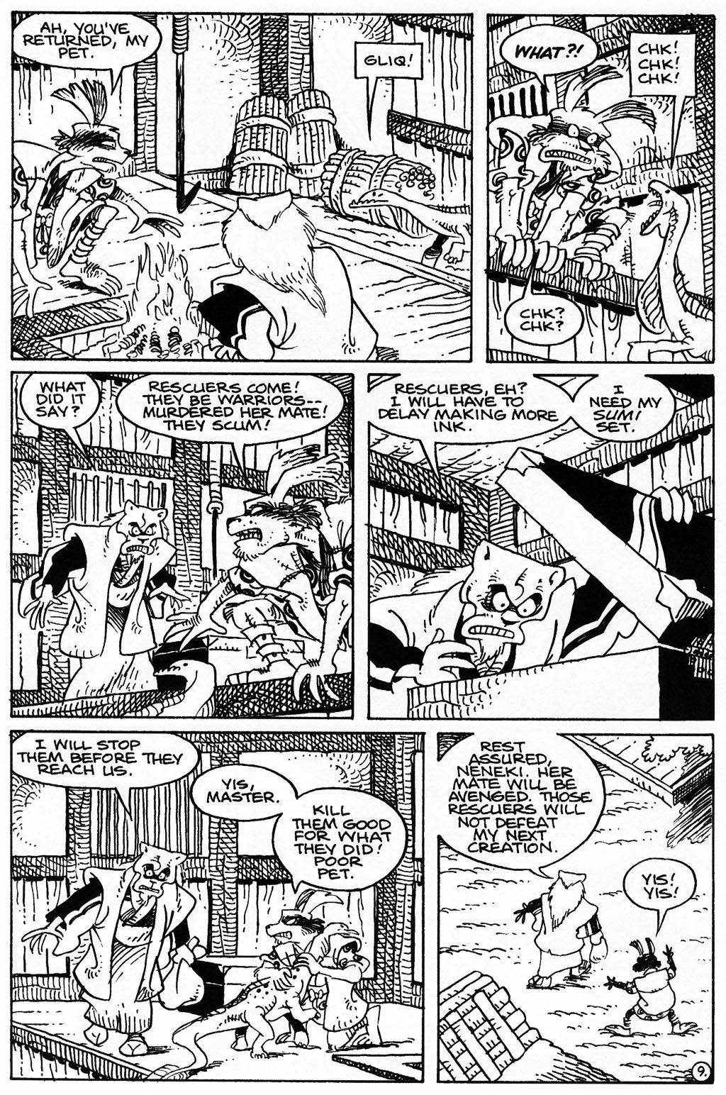 Read online Usagi Yojimbo (1996) comic -  Issue #67 - 11