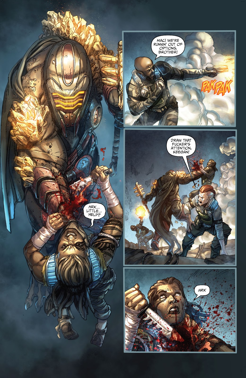 Read online Gears of War Hivebusters comic Issue 5