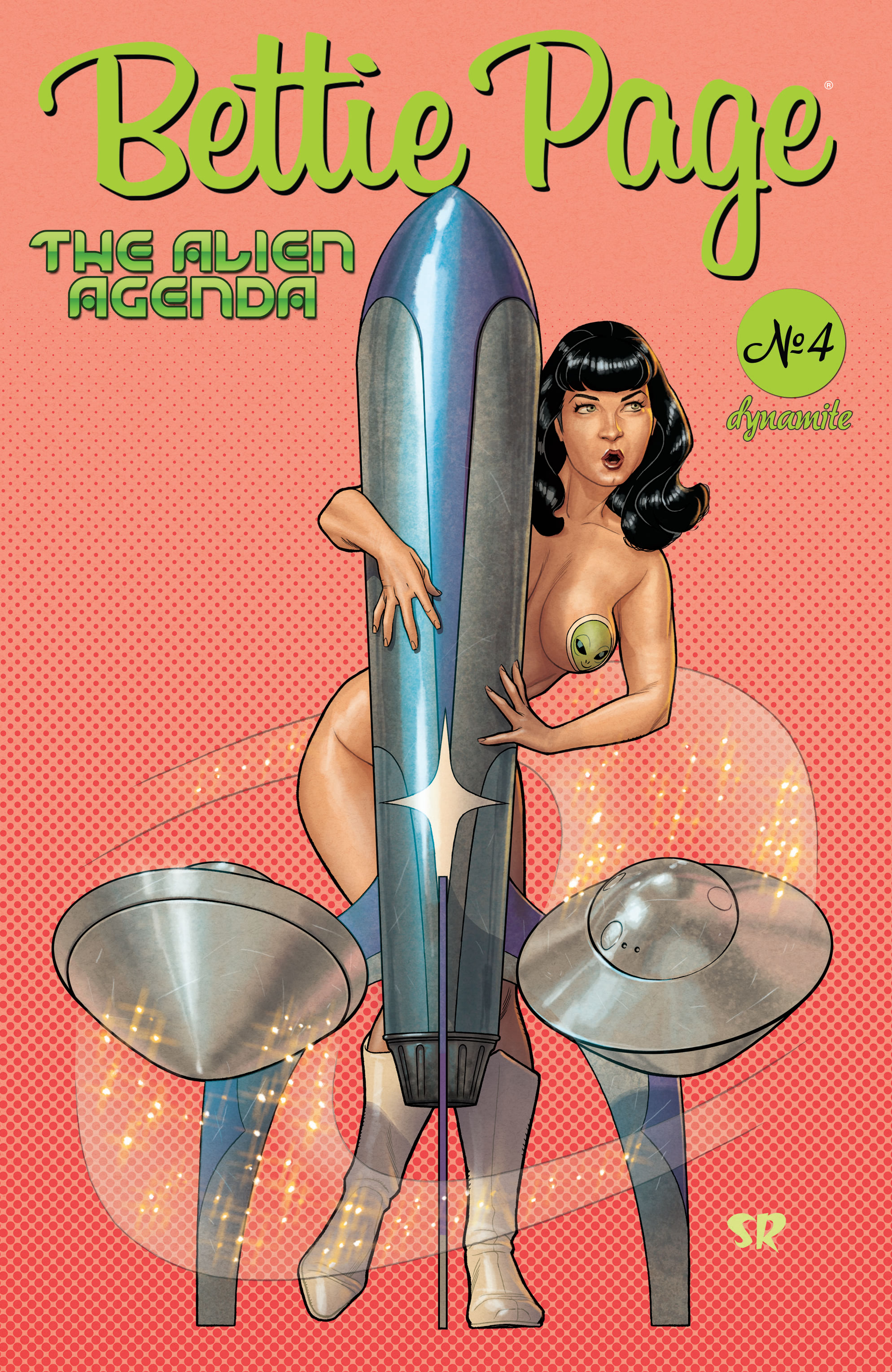 Read online Bettie Page: The Alien Agenda comic -  Issue #4 - 3