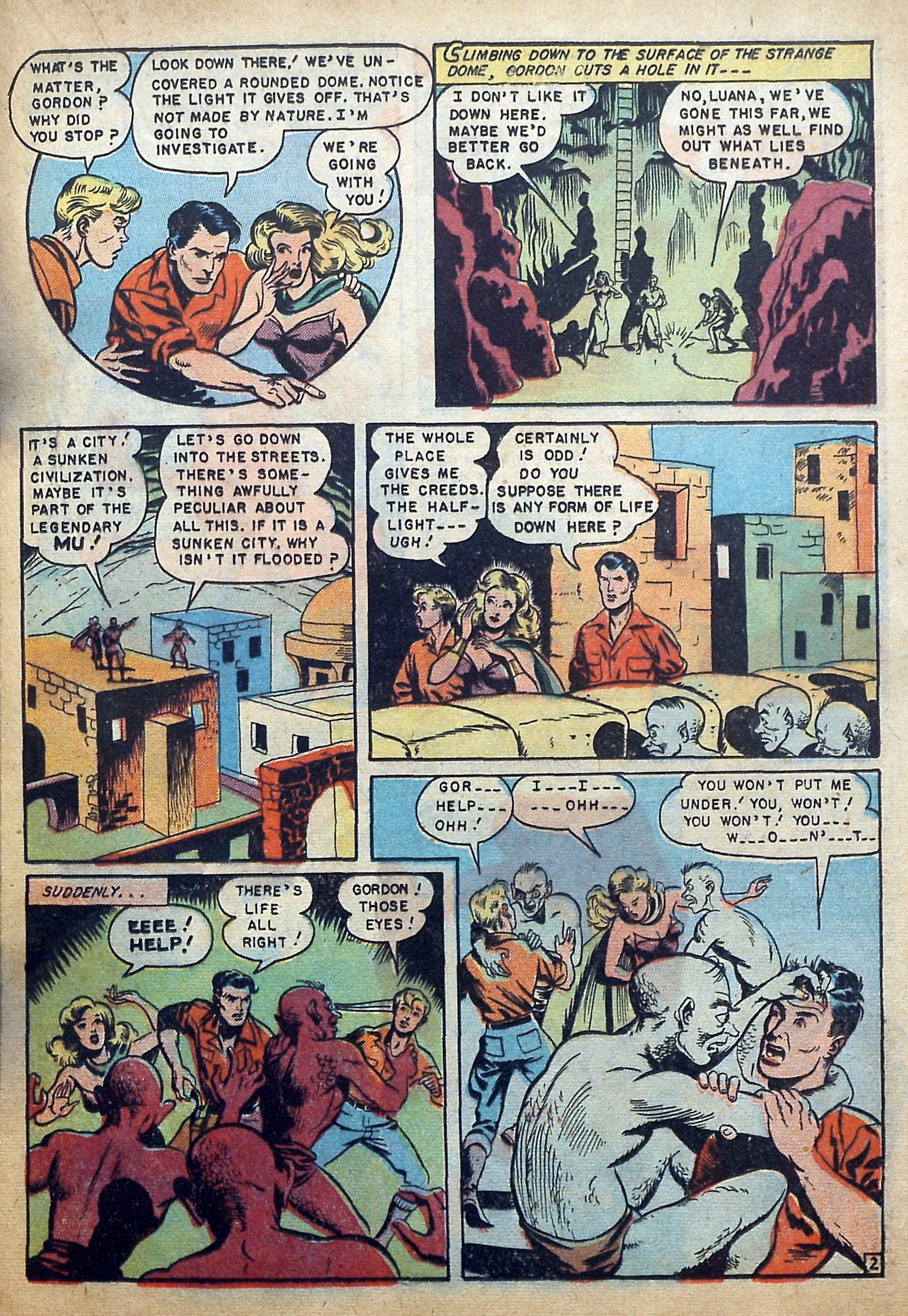 Read online Captain Science comic -  Issue #3 - 21