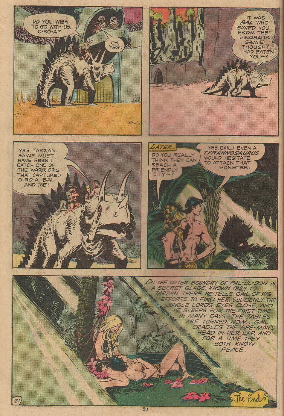 Read online Tarzan (1972) comic -  Issue #233 - 43