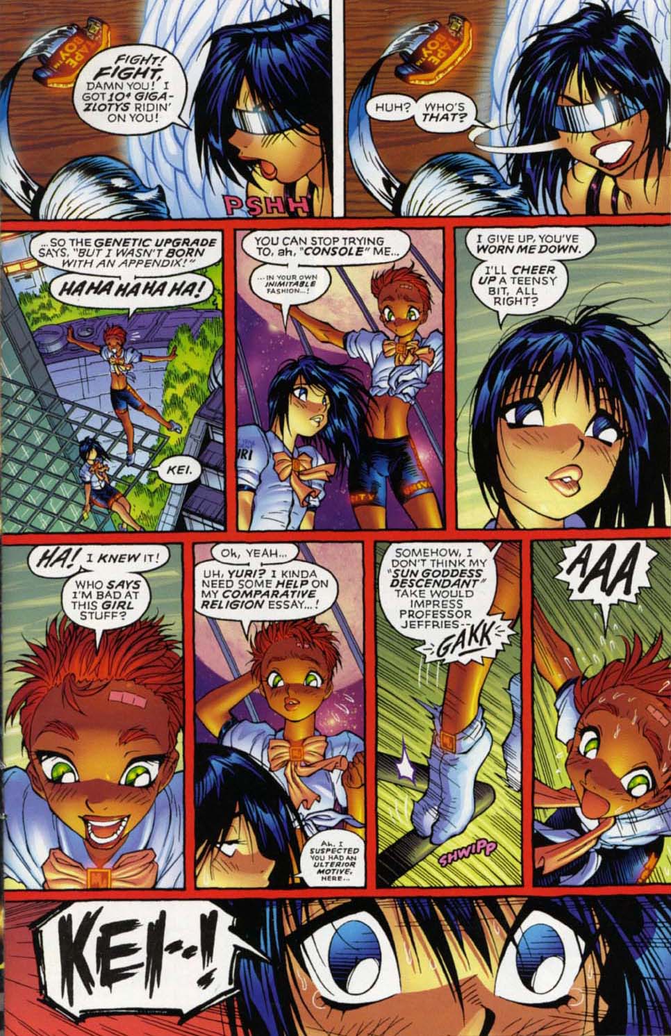 Read online Dirty Pair: Run From the Future comic -  Issue #4 - 17