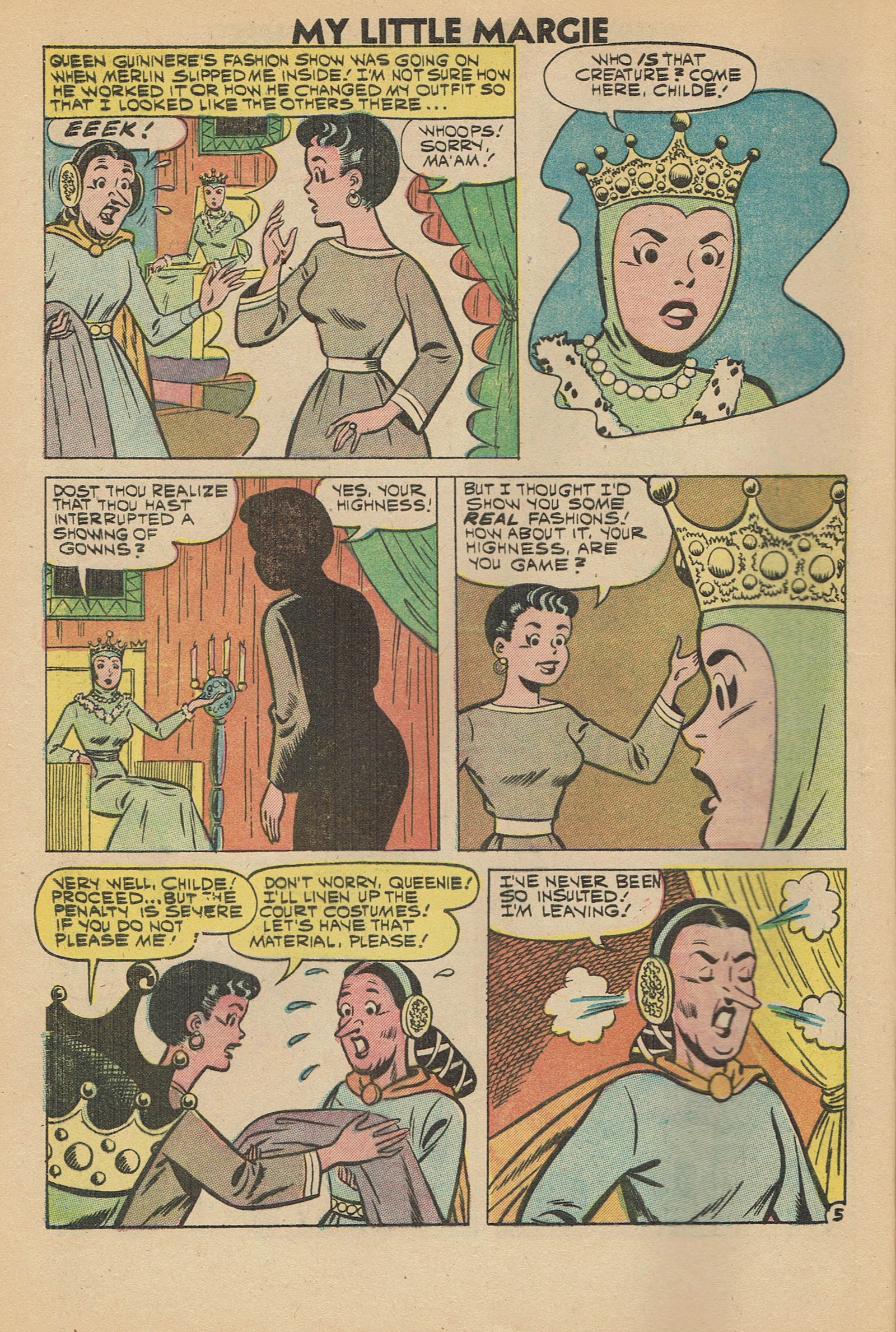 Read online My Little Margie (1954) comic -  Issue #28 - 8